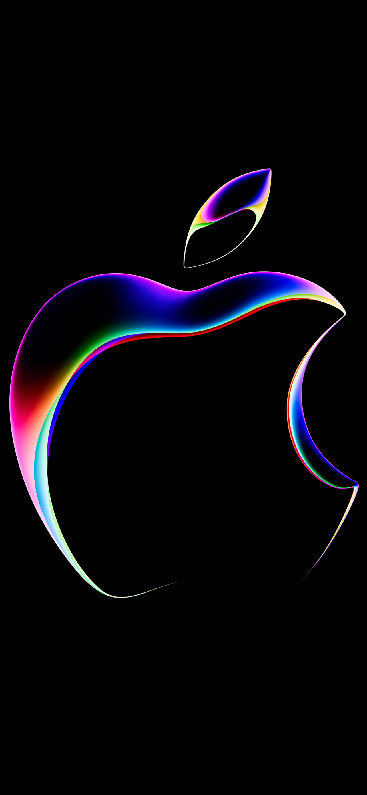 WWDC 2023 Wallpaper 4K, Apple logo