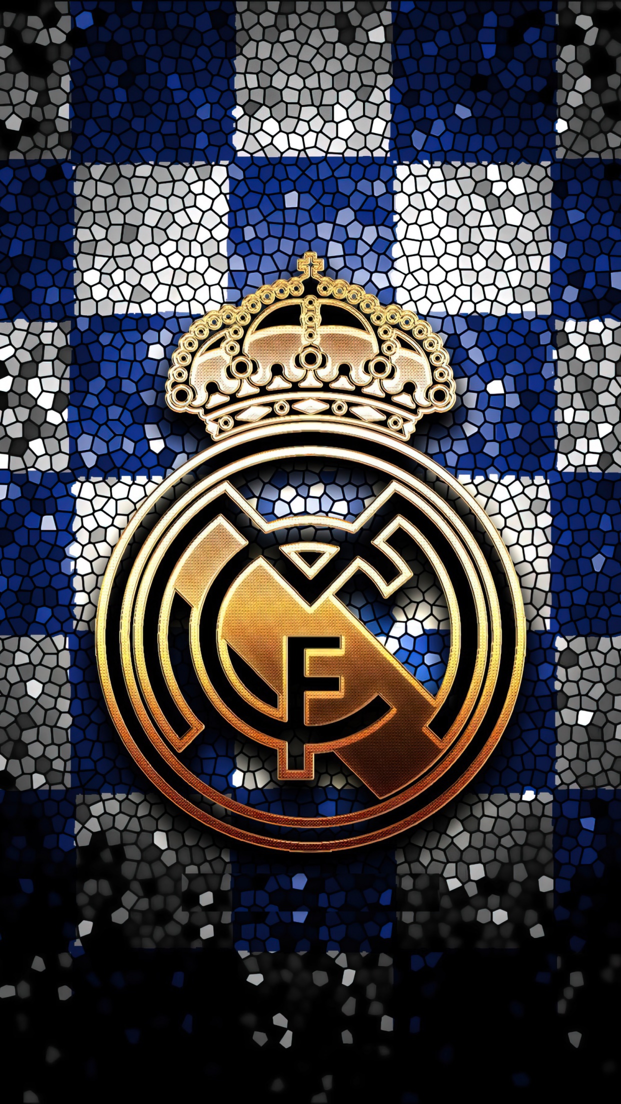 Real Madrid CF Wallpaper 4K, Mosaic, 5K