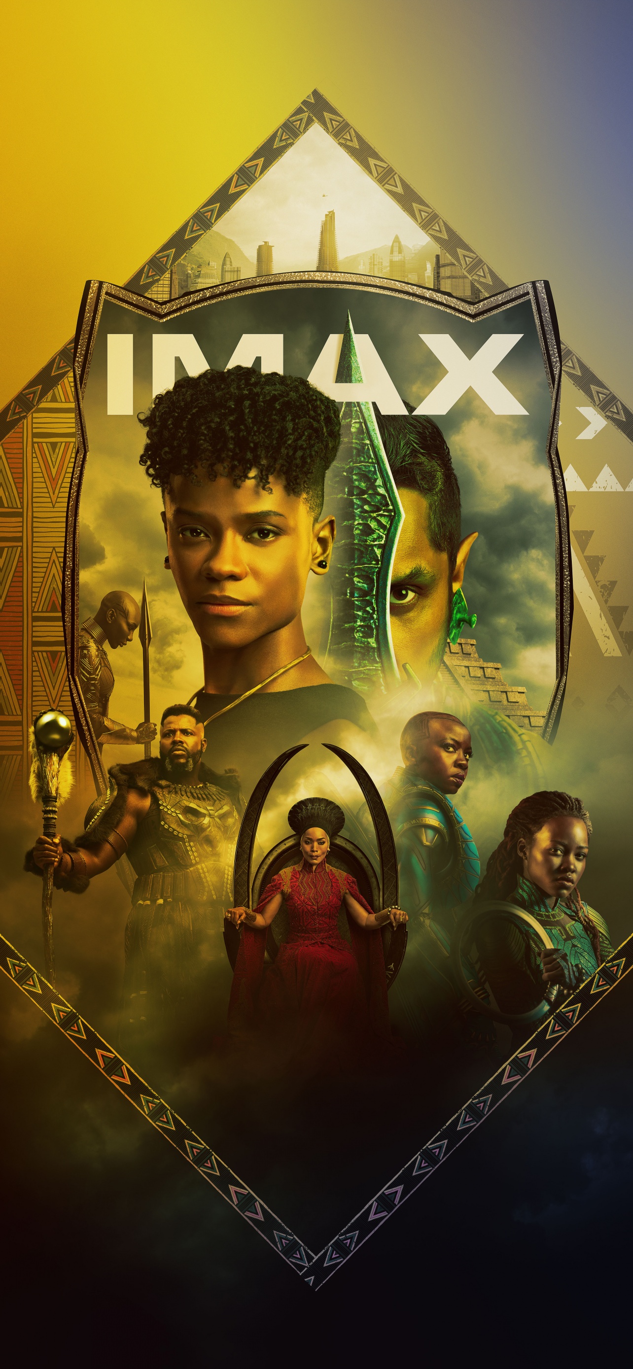 Wakanda Forever Wallpaper 4K, IMAX poster