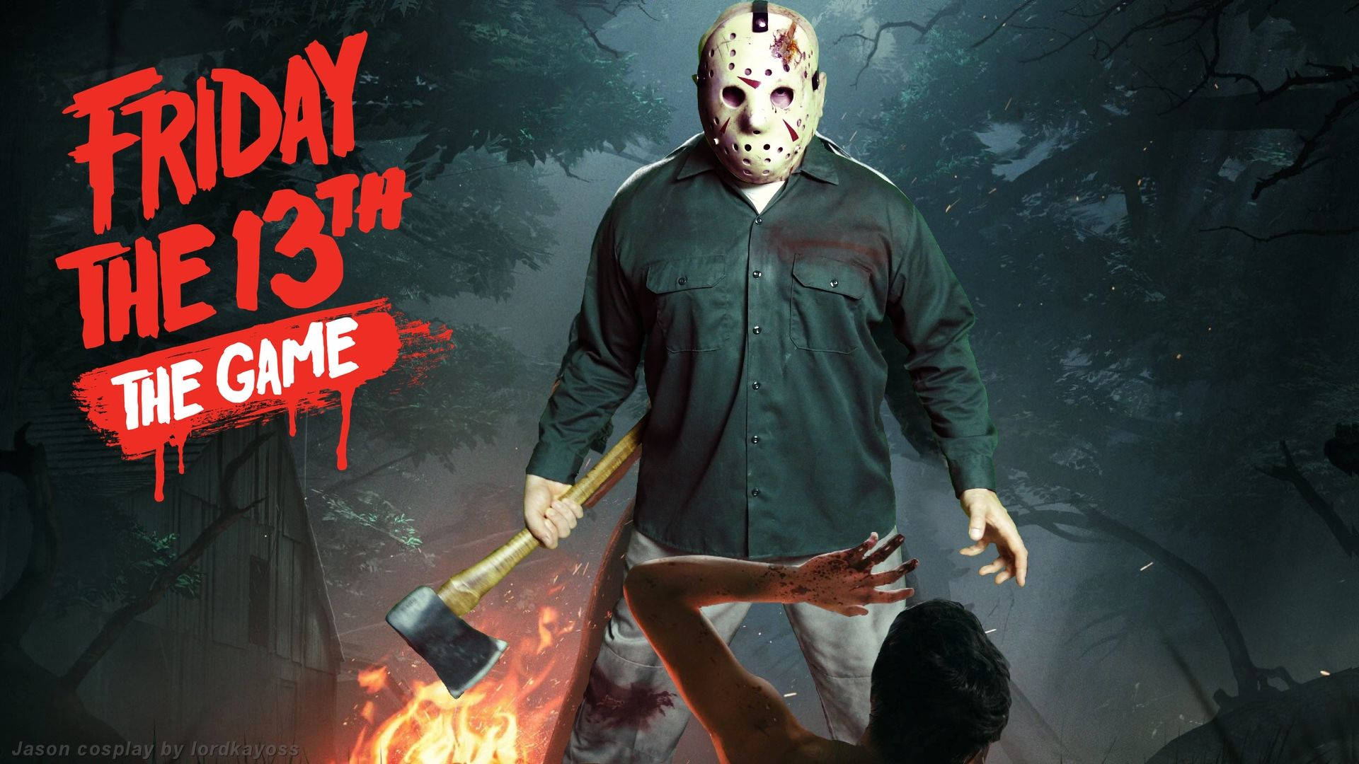 Download Friday The 13th Bloody Cosplay Wallpaper