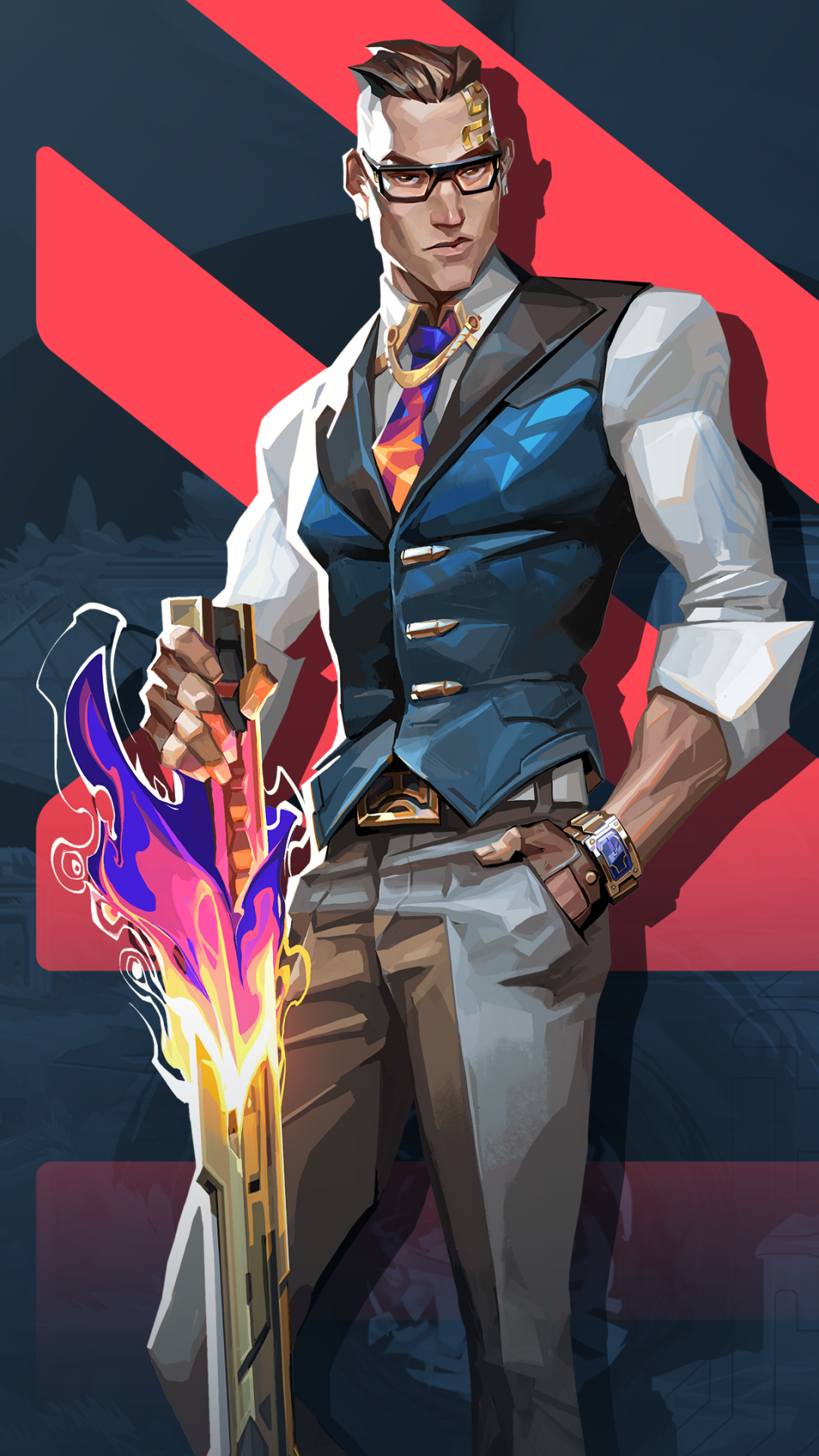 Chamber (Valorant) Phone Wallpaper