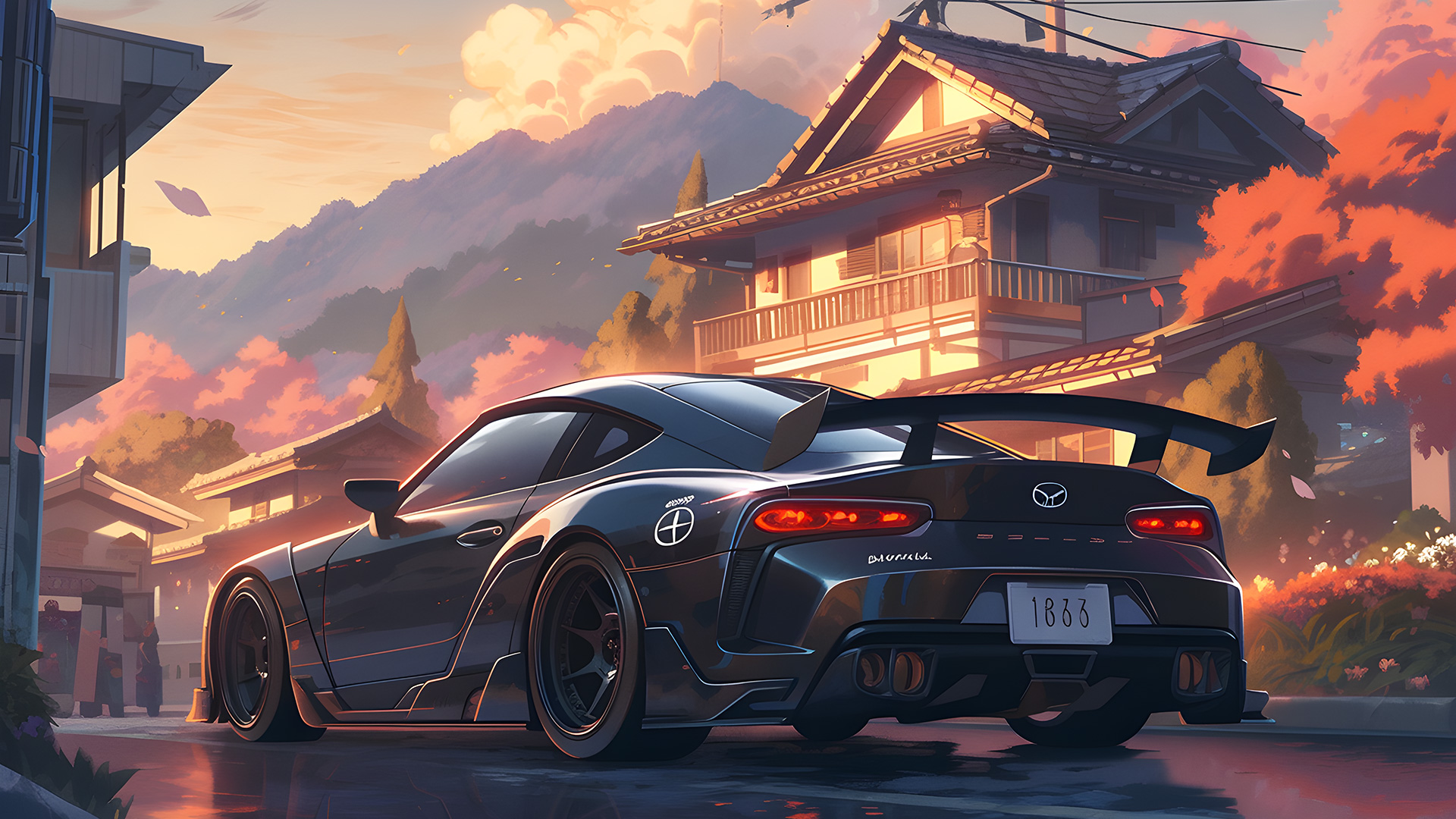 NFS Anime style wallpaper