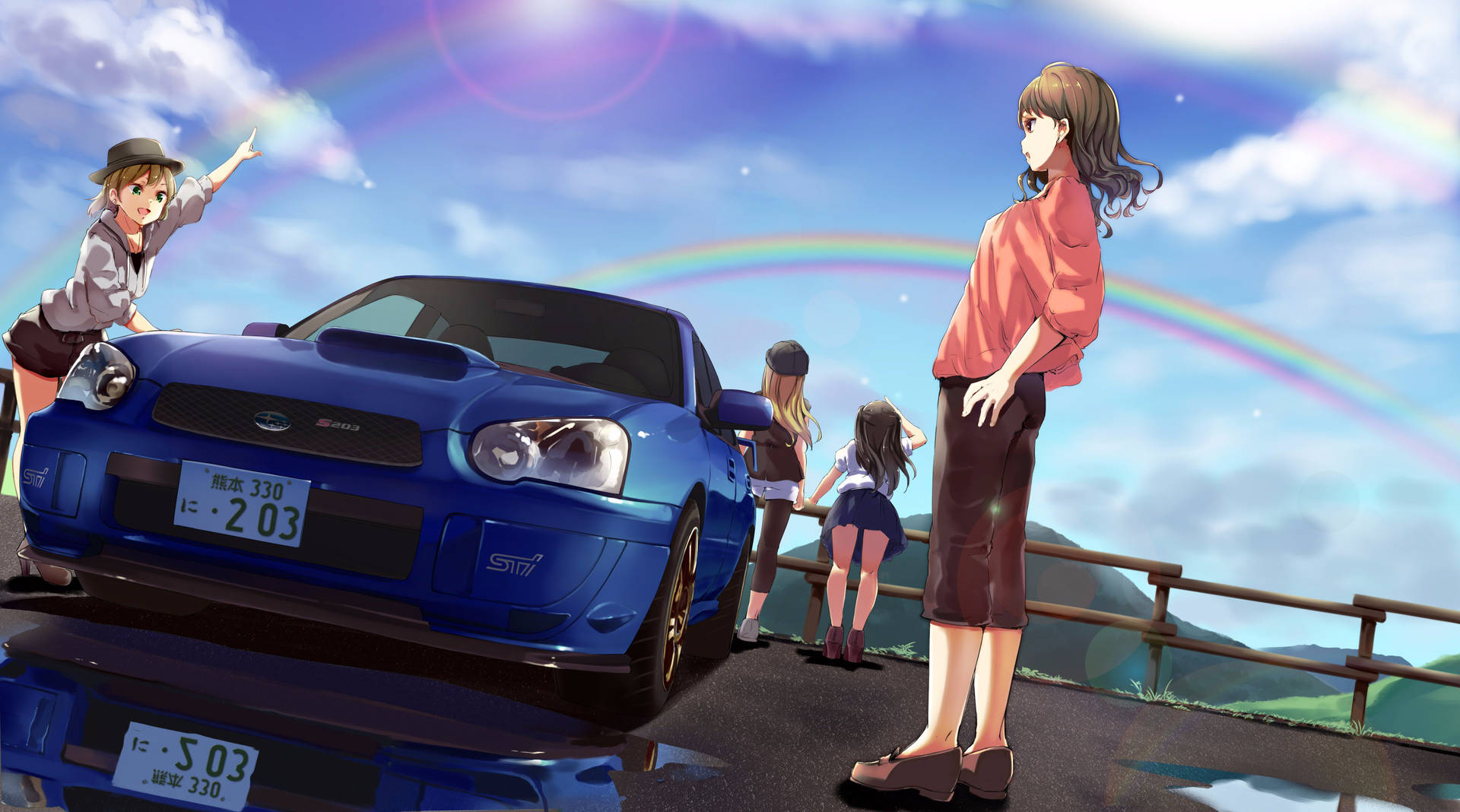 Anime Car Wallpaper