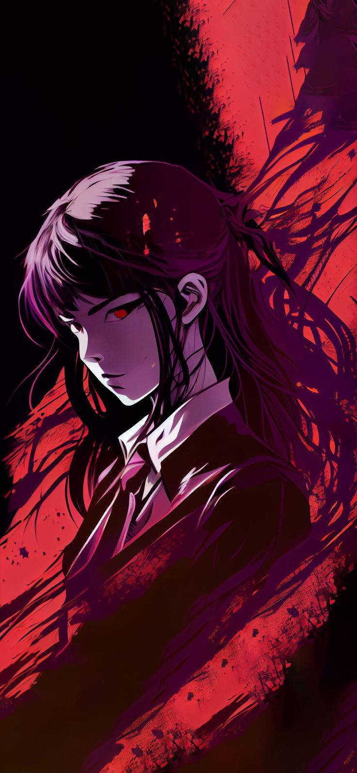 Kakegurui Yumeko Jabami Art Wallpaper