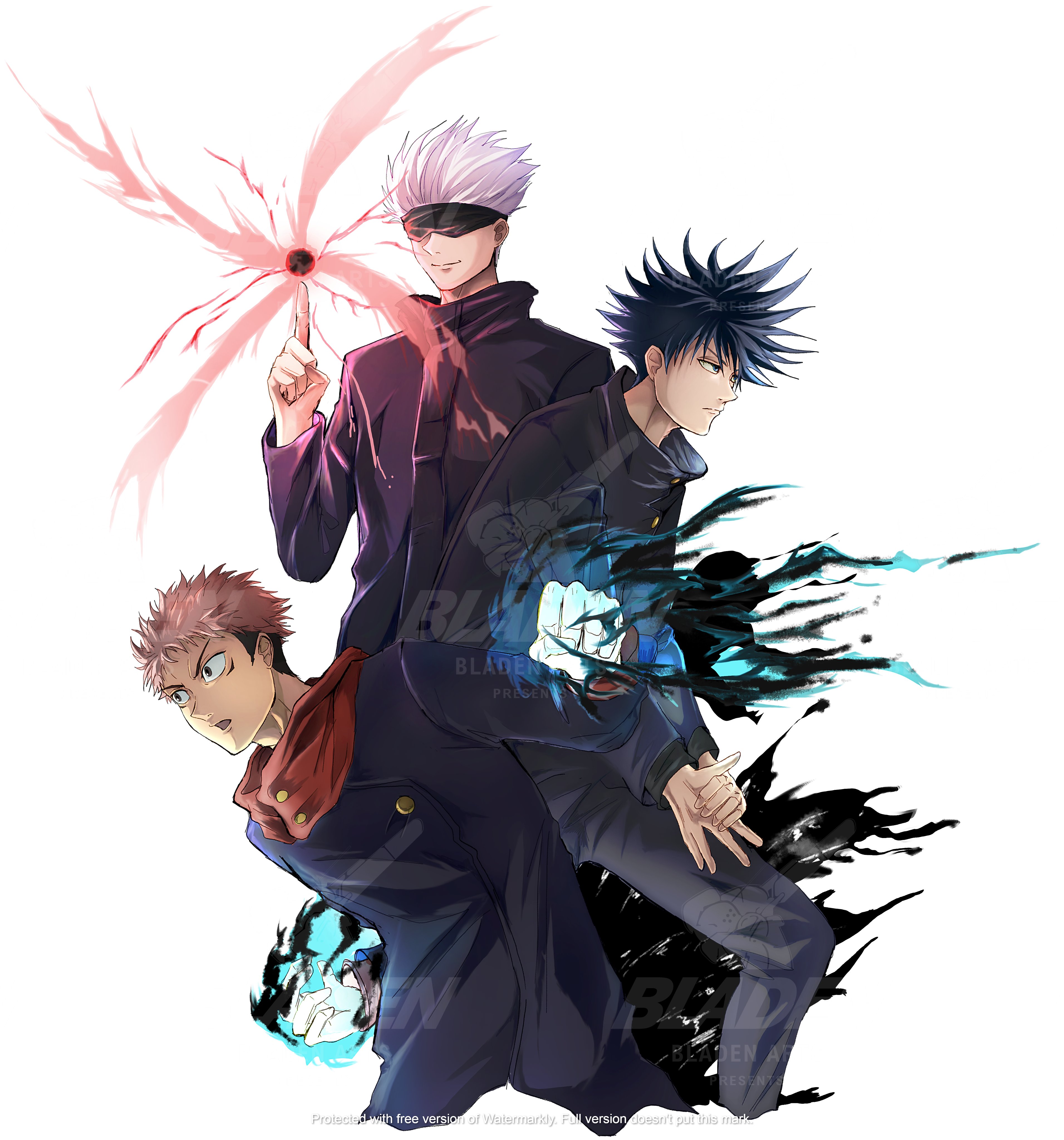 my jujutsu tokyo team commission fanart