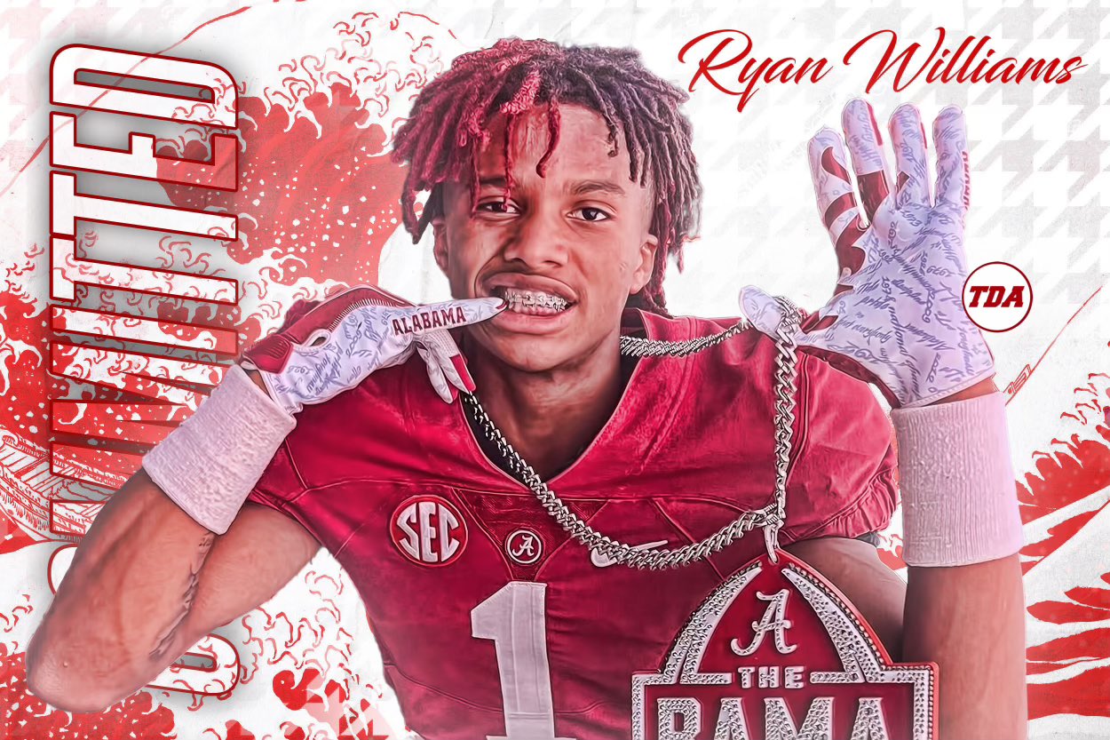 Alabama 5 Star WR Commit Ryan Williams