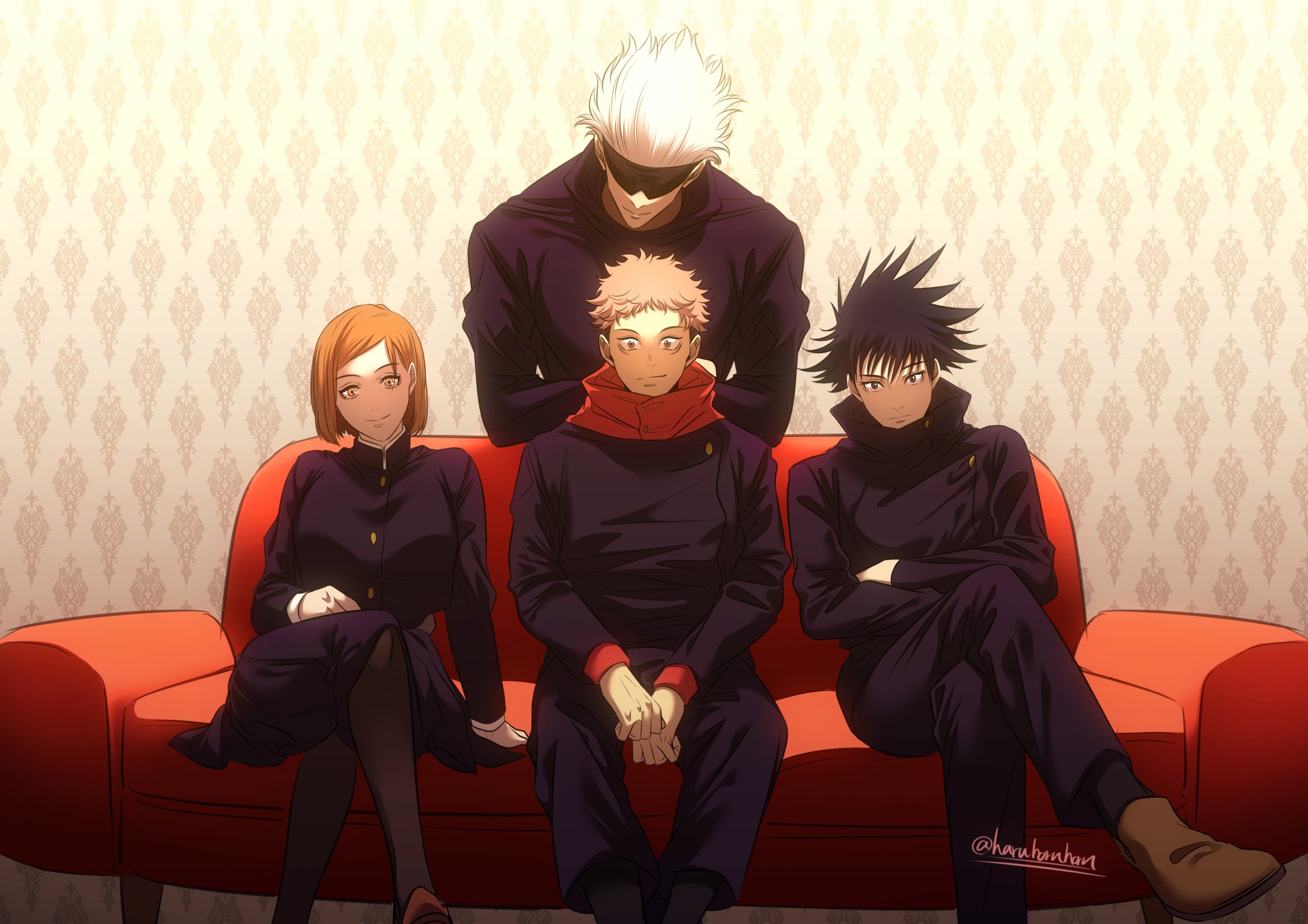 Jujutsu Kaisen Team in 4K Ultra HD