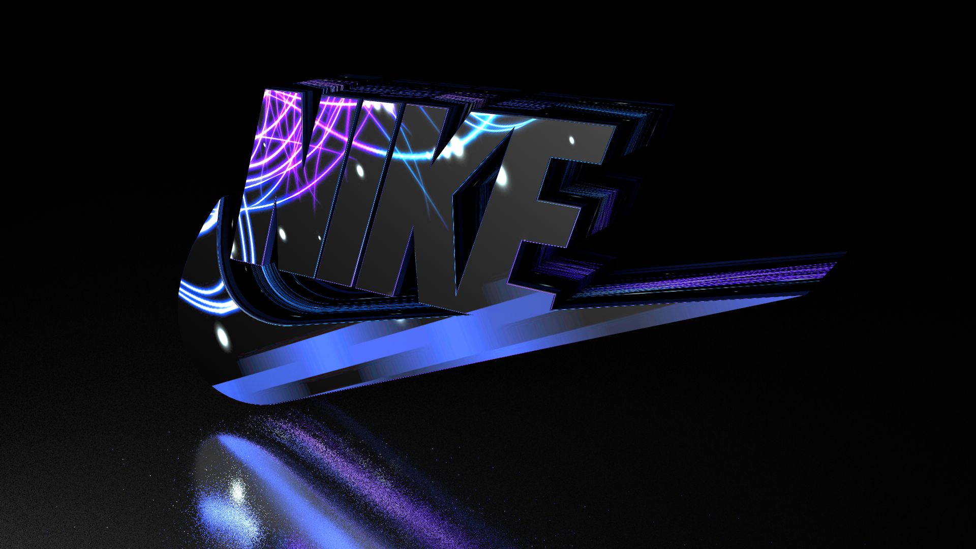 desktop wallpaper: Nike, 3D, Products