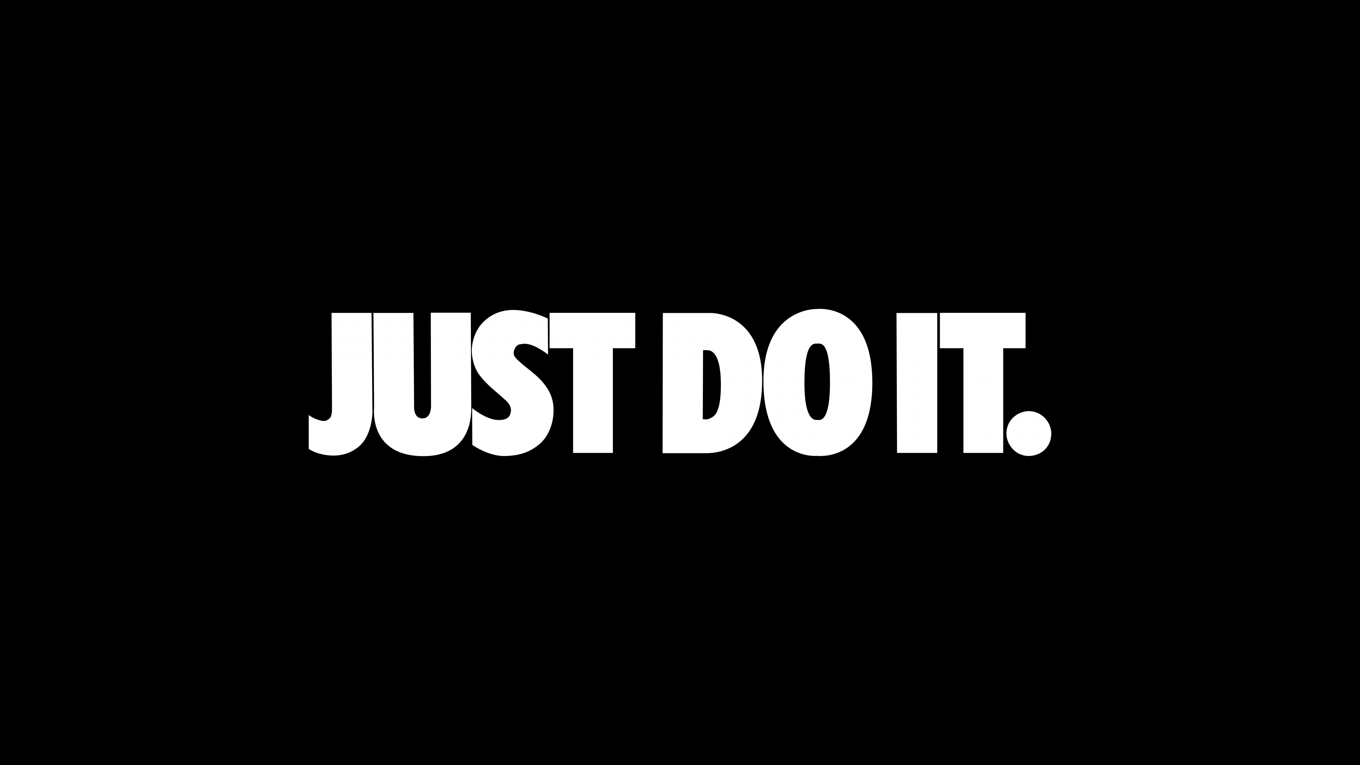 Wallpaper 4K, Black background, 8K, Nike