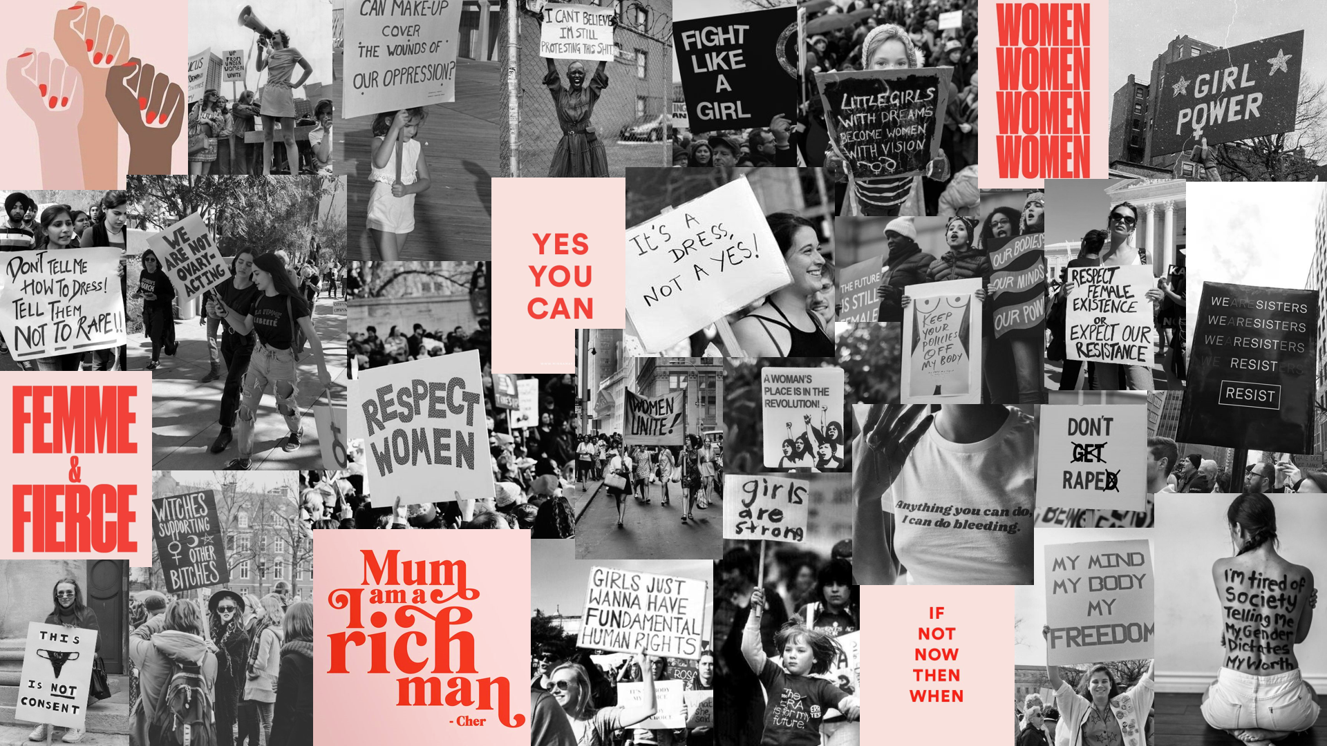 feminist wallpaper