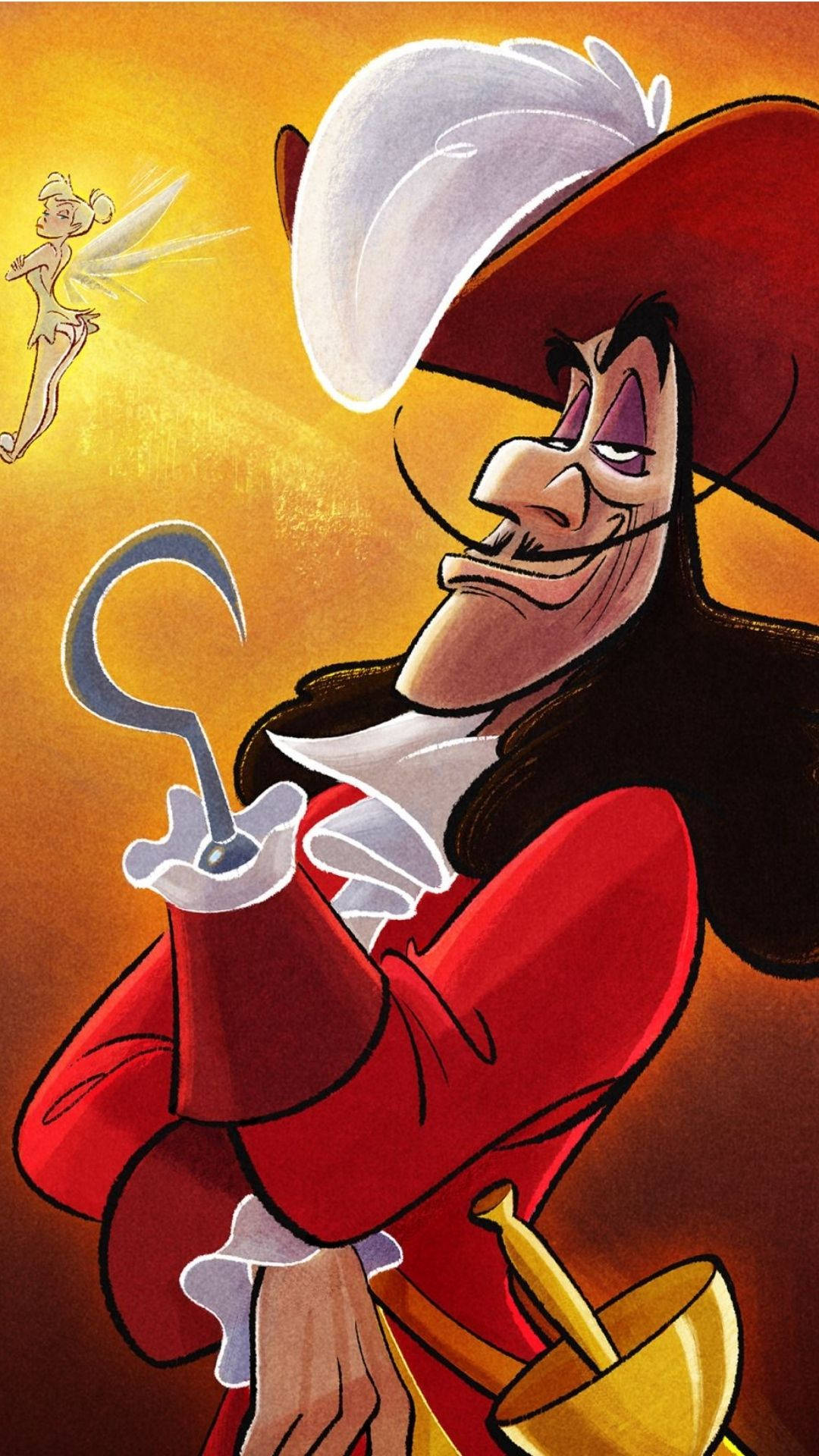 Download Cool Captain Hook Wallpaper