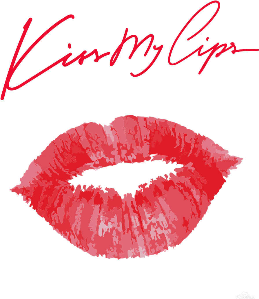 Download Kiss My Lips Red Artwork