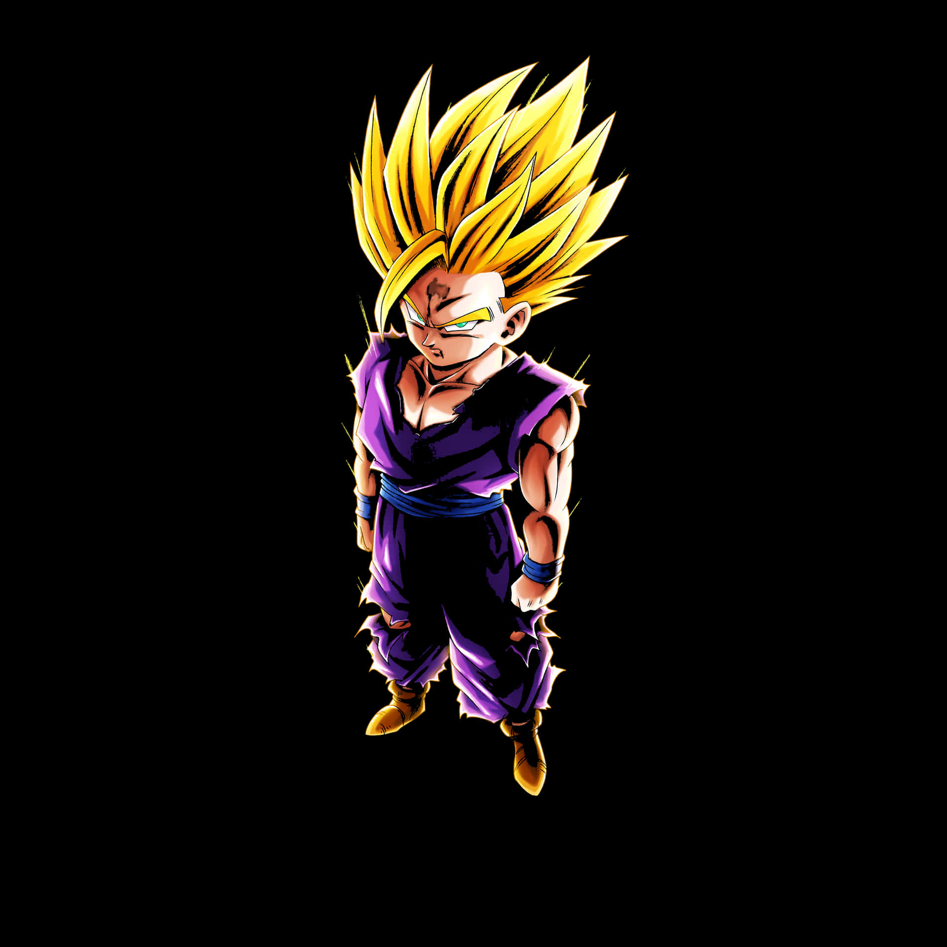Download The courageous Teen Gohan