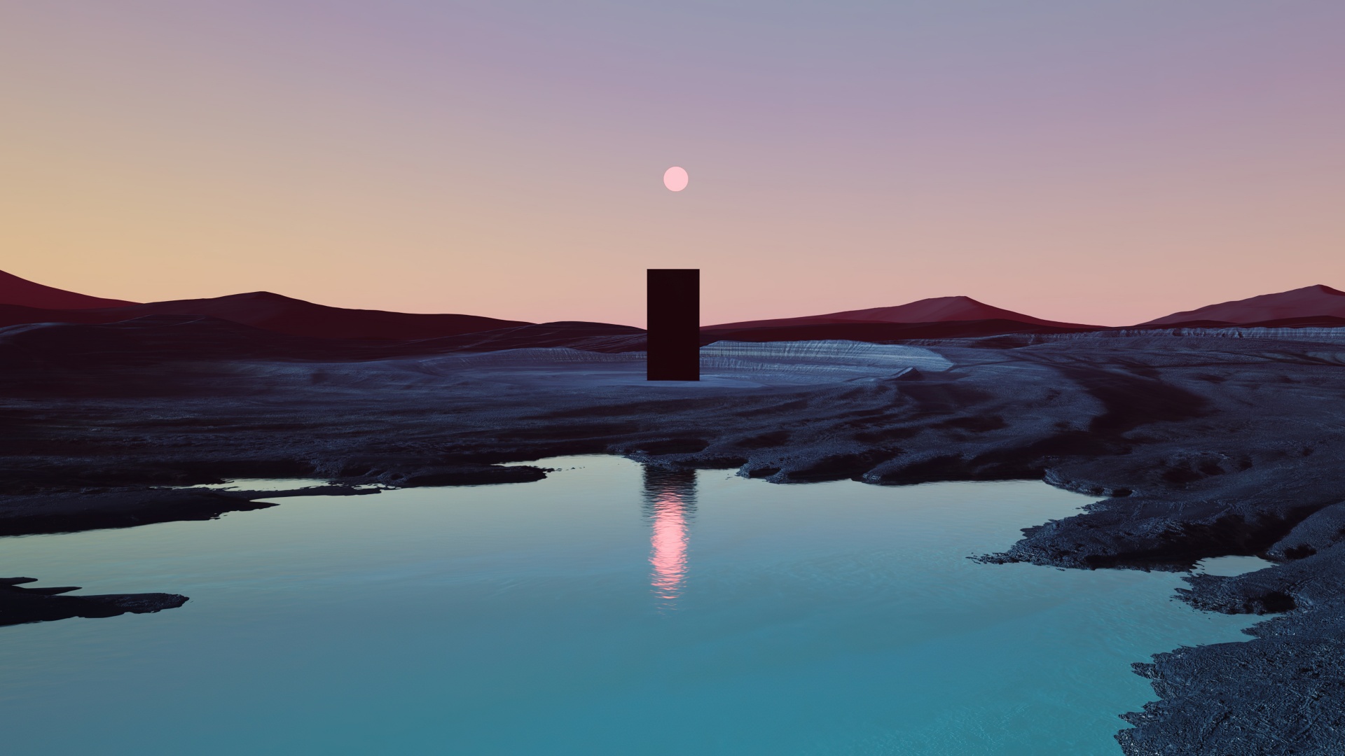 Monolith Wallpaper 4K, Ultrawide