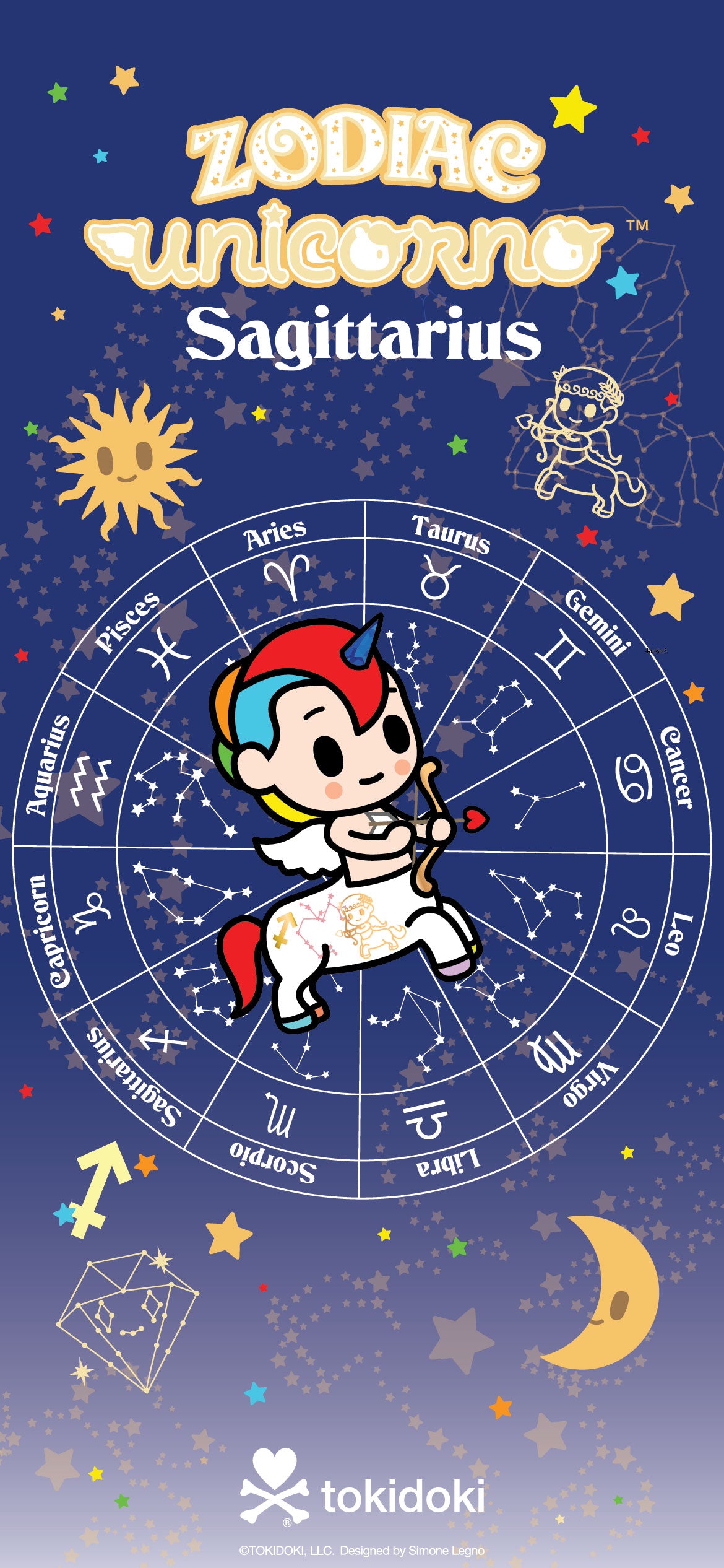 Zodiac Sagittarius Unicorno