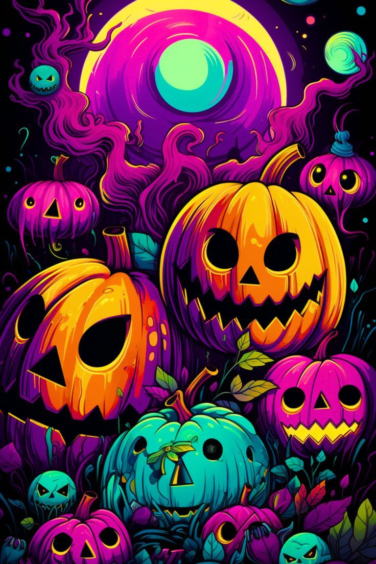 This Halloween Jack O' Lanterns Wallpaper