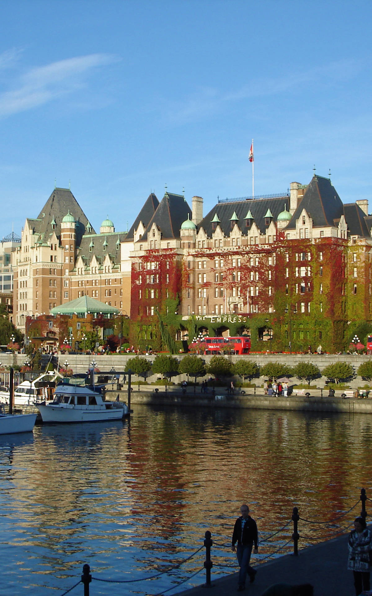 Victoria Harbour in Canada Wallpaper