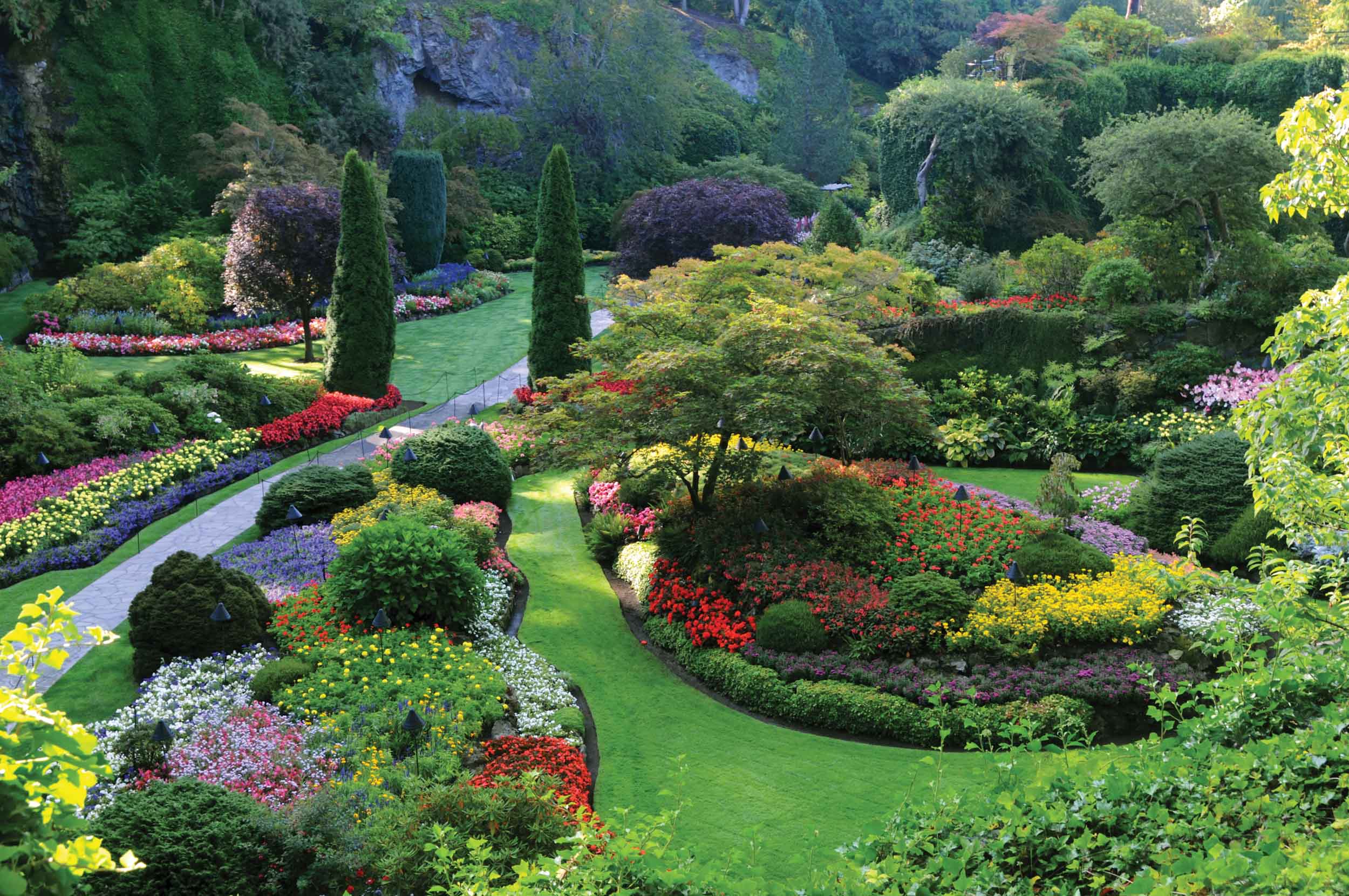 Wallpaper Mural The Butchart Gardens