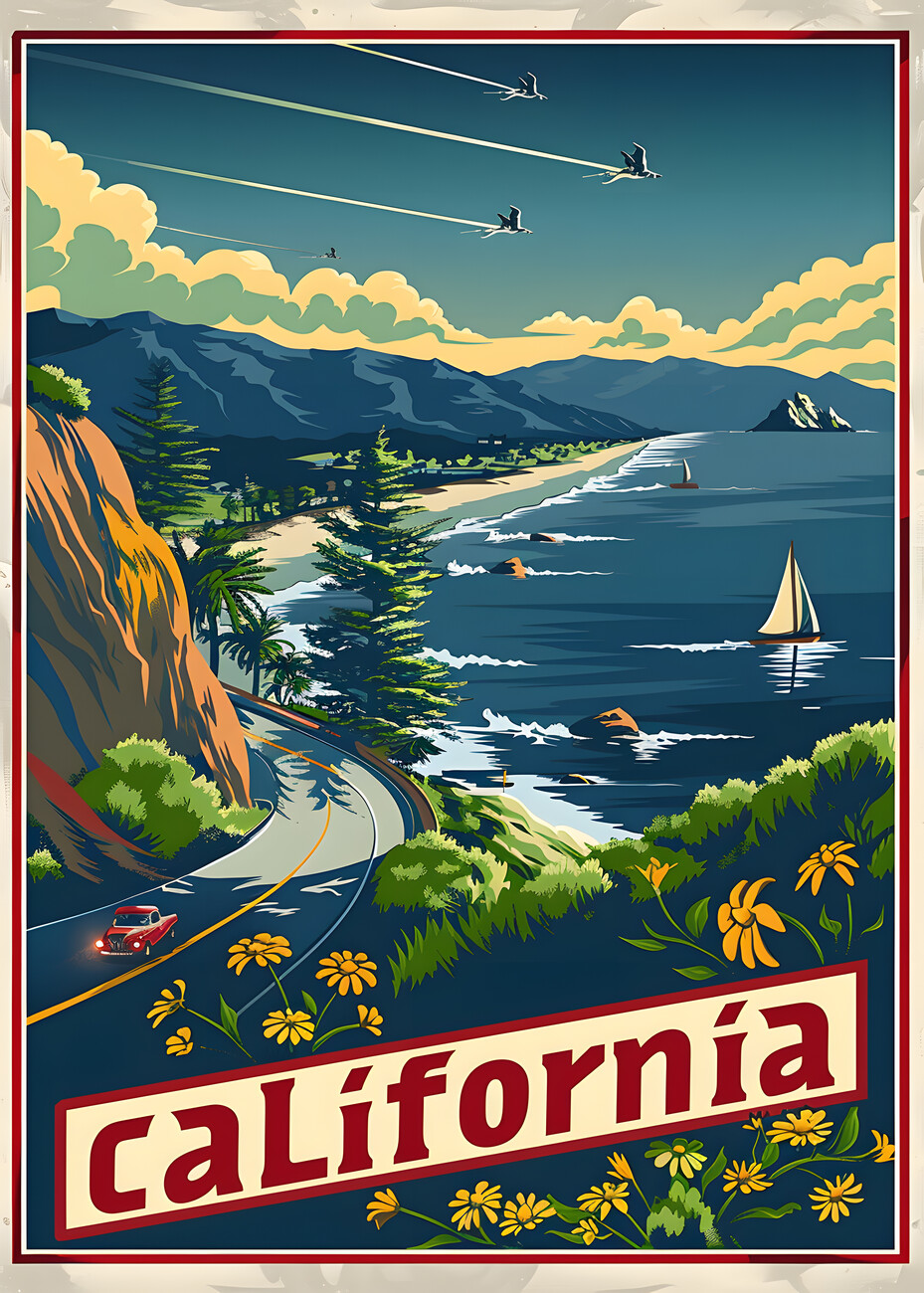 Vintage Style Travel Posters
