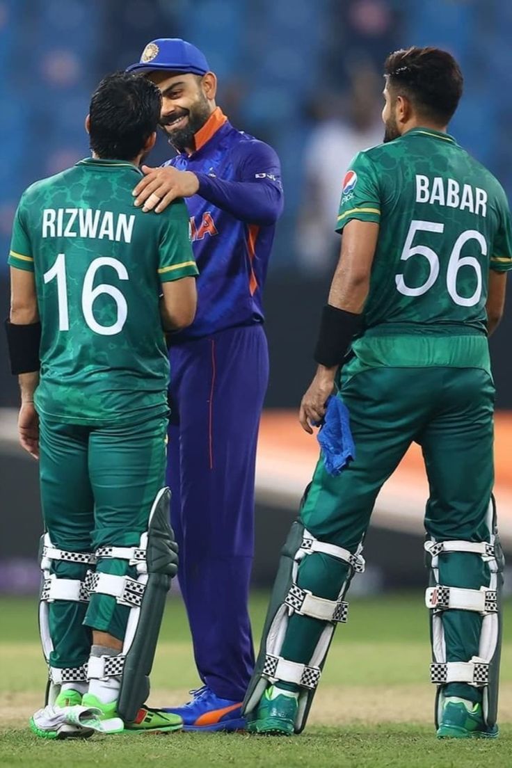 Virat Kohli, Babar Azam and Mohammad