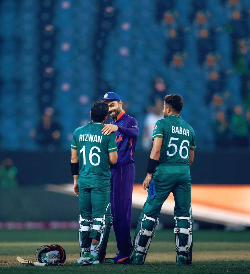 Virat Kohli, Babar Azam & M. Rizwan