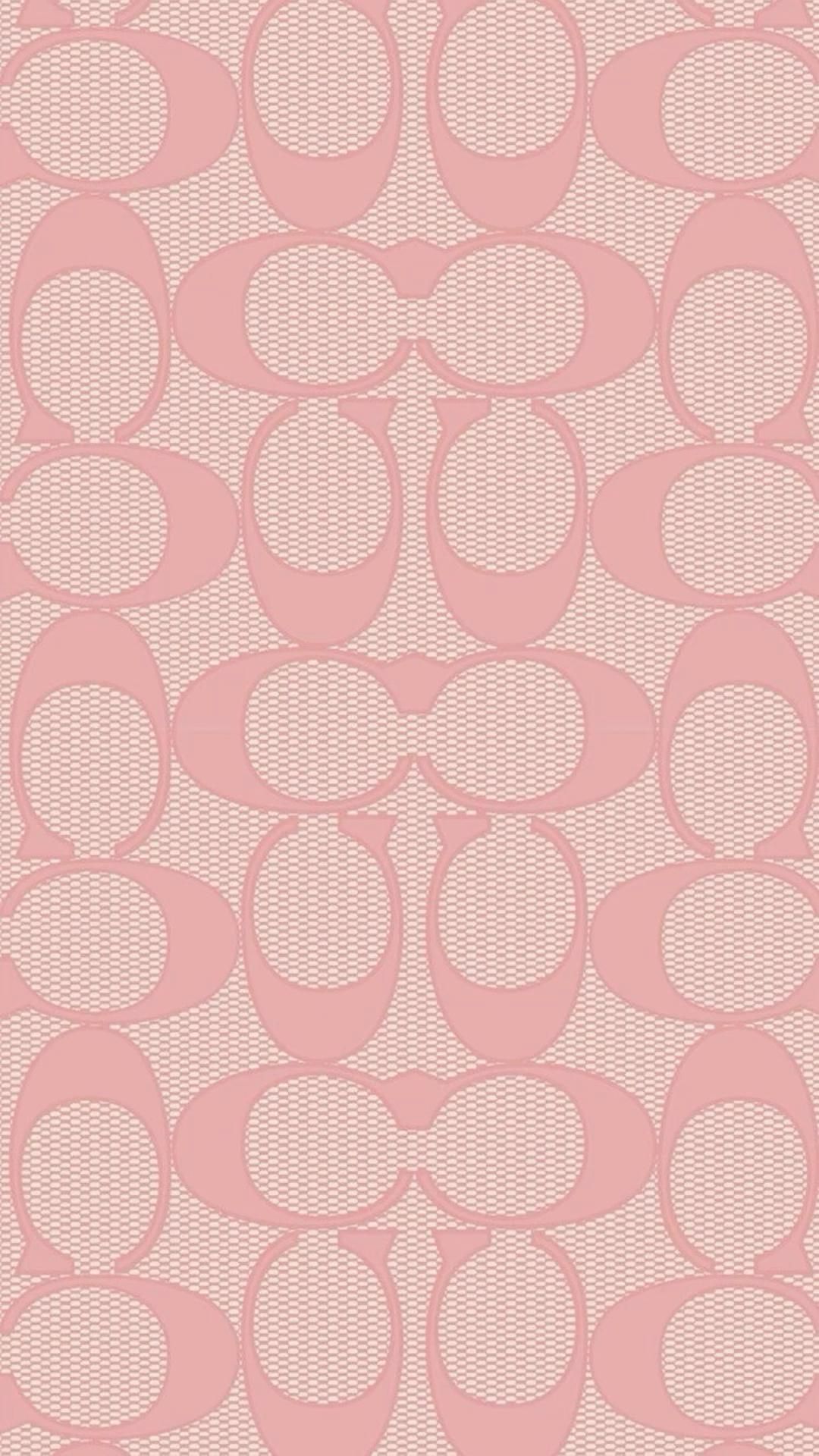 pink coach iphone wallpaper