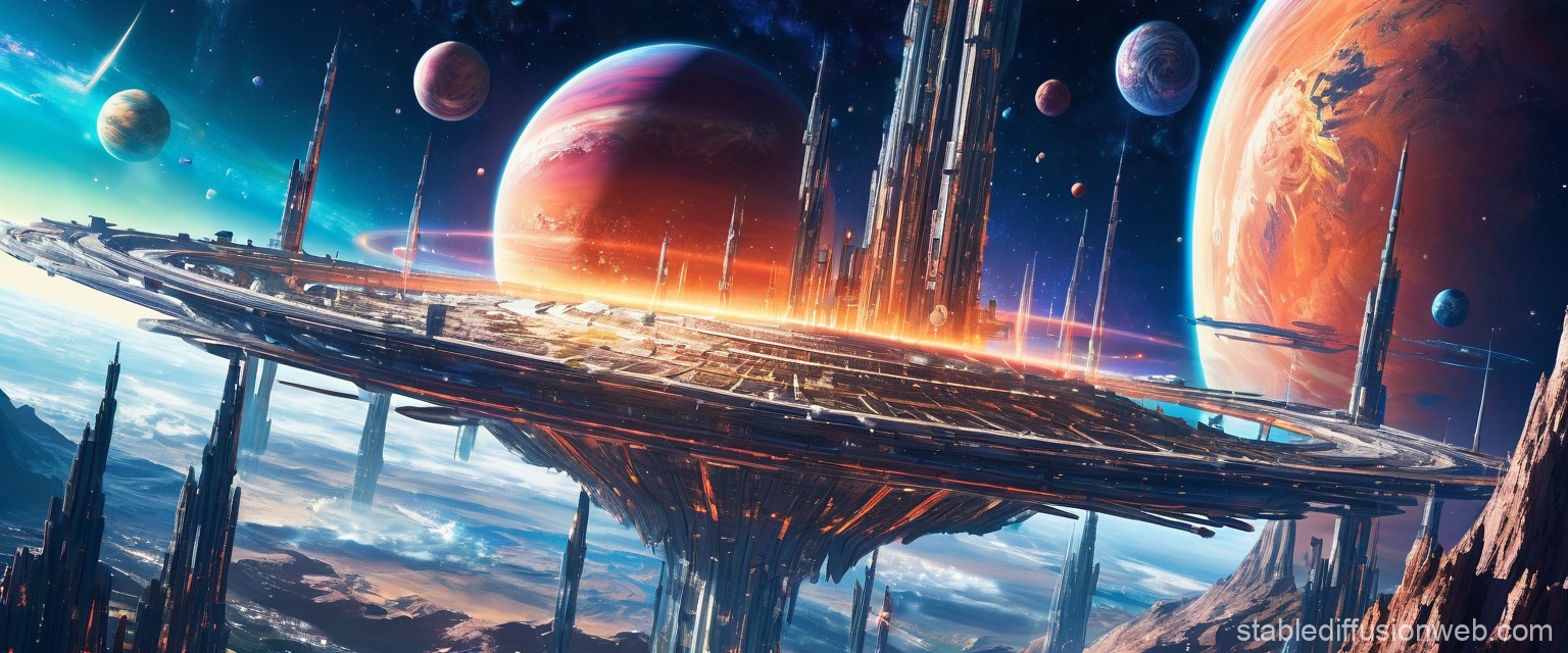 Massive Space Megastructure in Earth's
