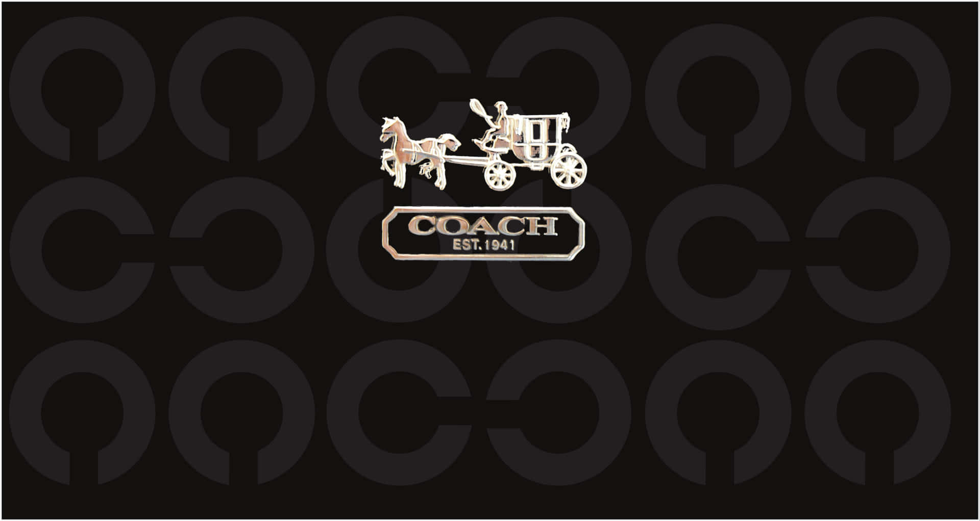 iconic Coach logo Wallpaper