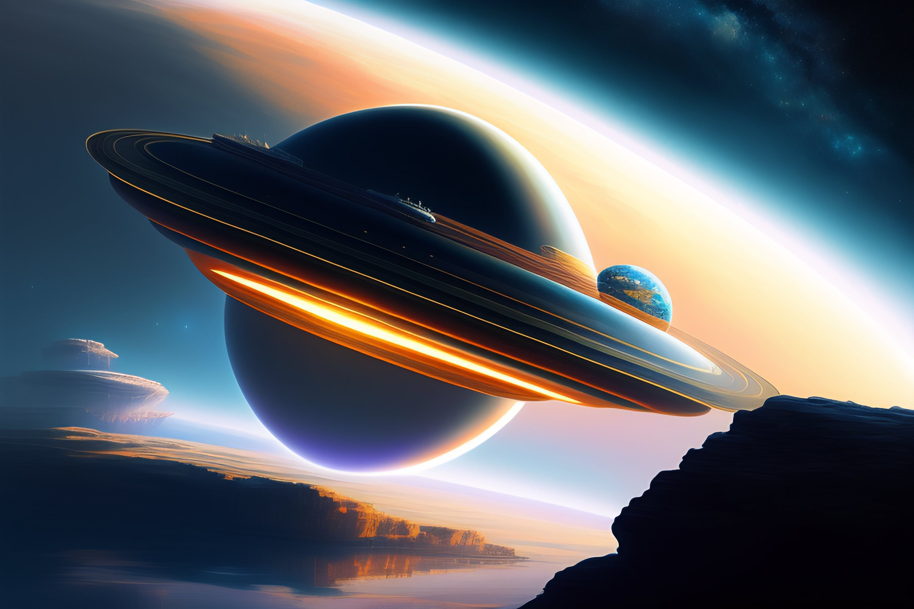 Fantasy Sci Fi Art Of A