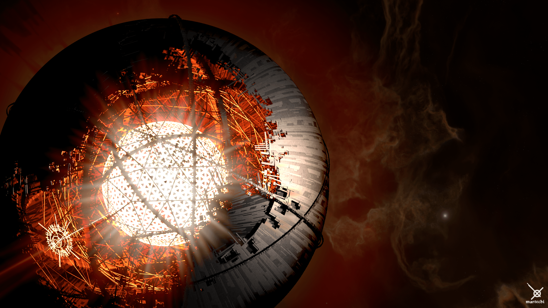 Broken Sun Esque Megastructure