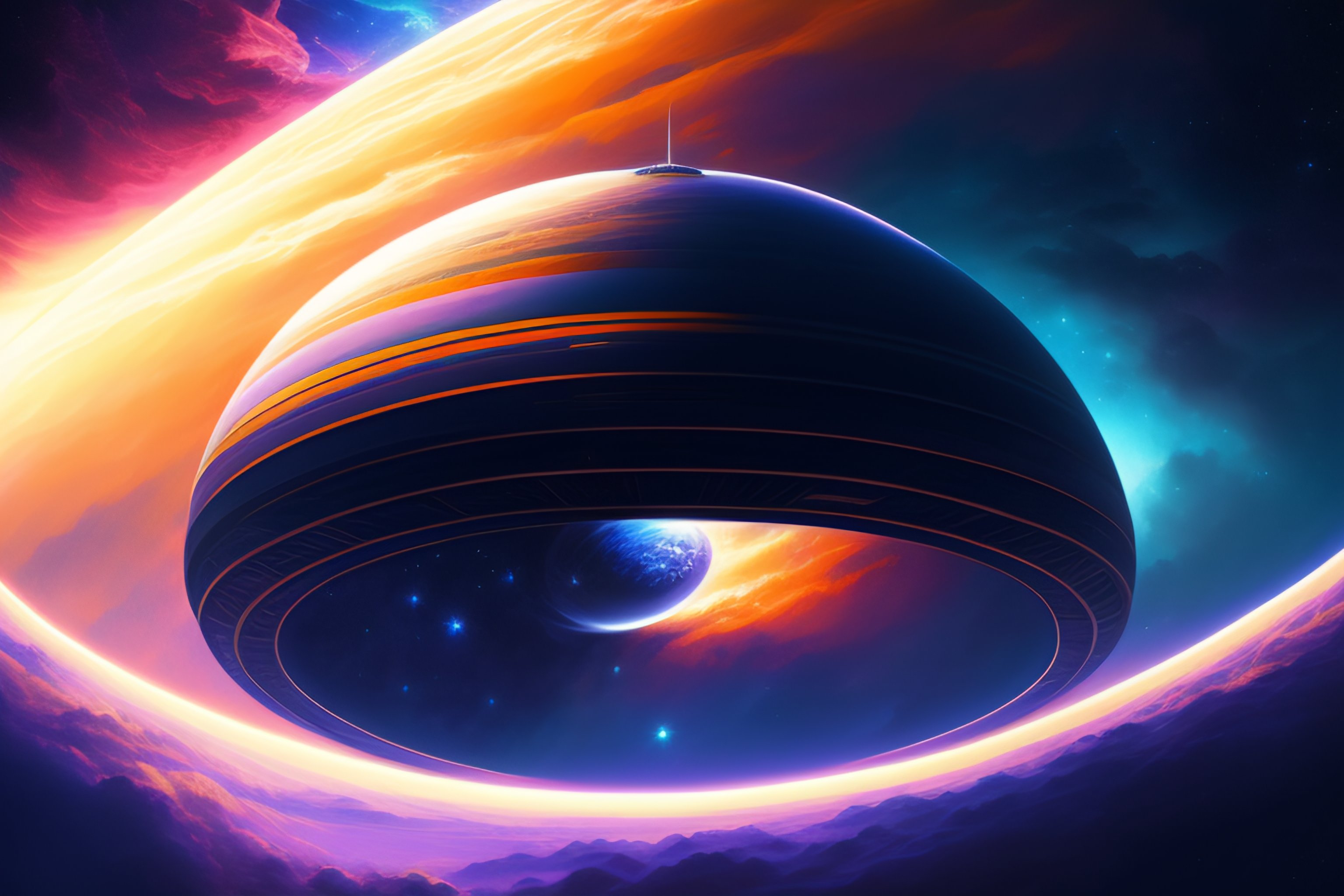Fantasy Sci Fi Art Of A