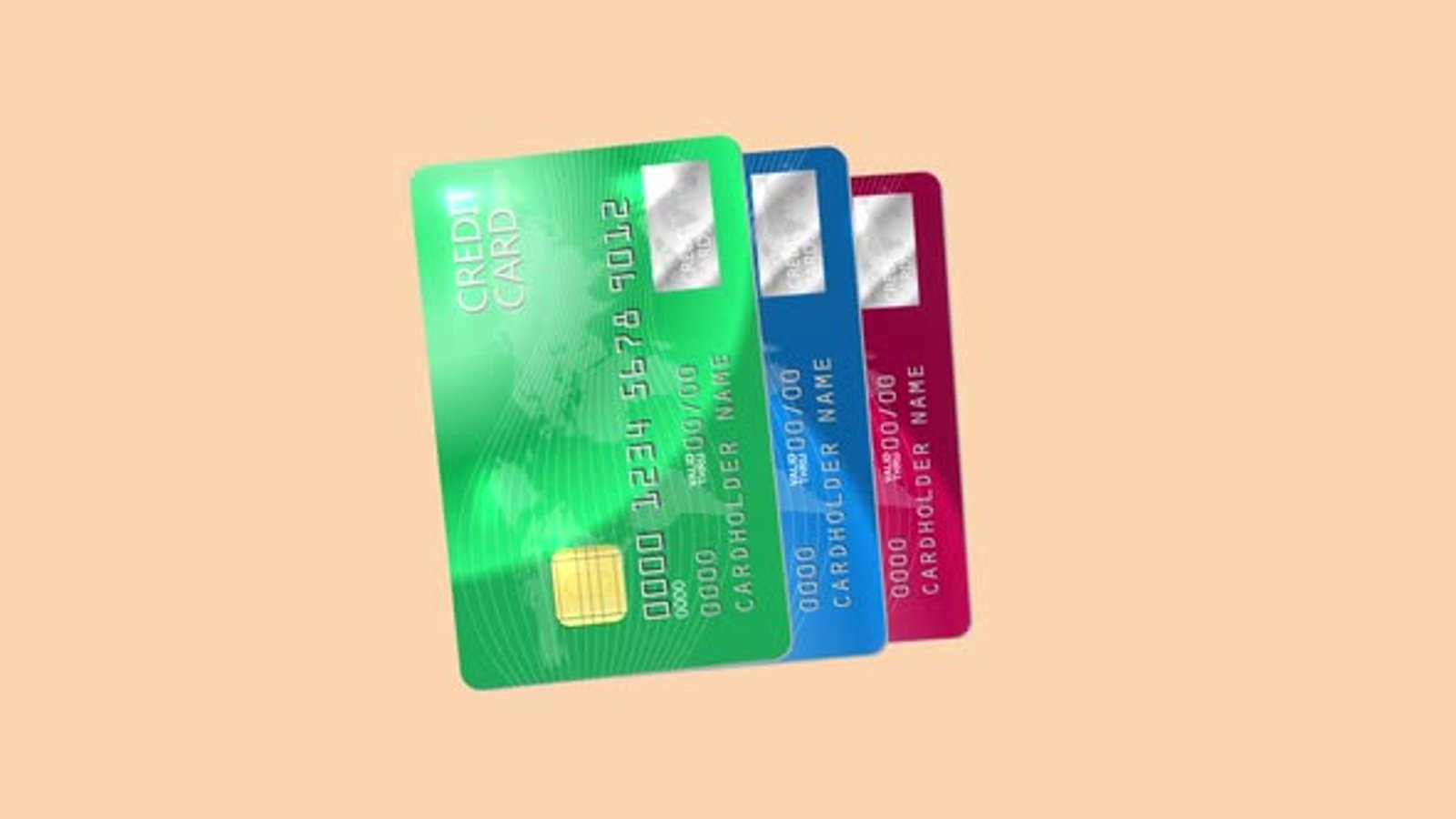 Bank Credit Card Animation, Background