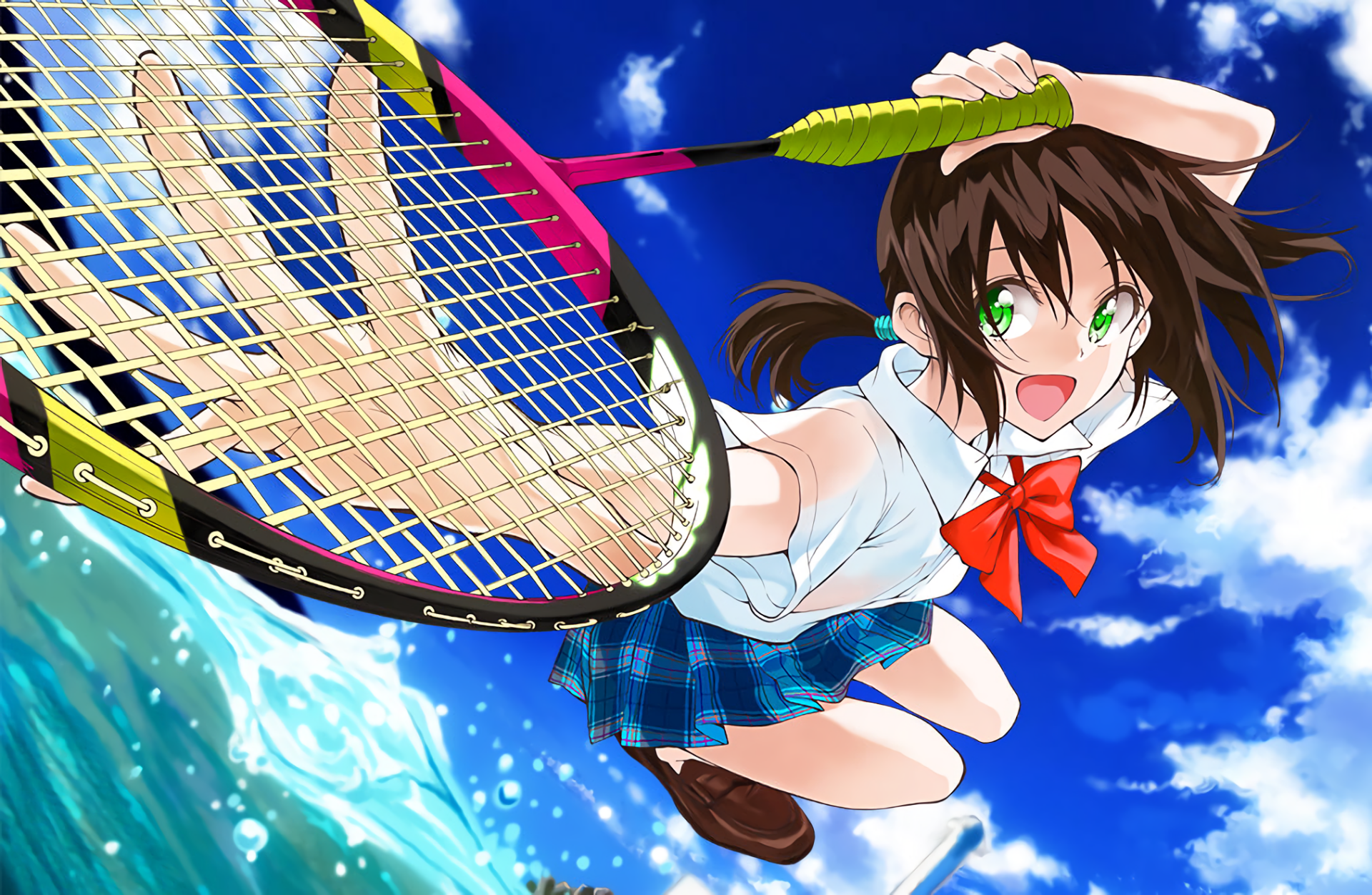 Ayano Hanesaki Anime Hanebado! HD Wallpaper