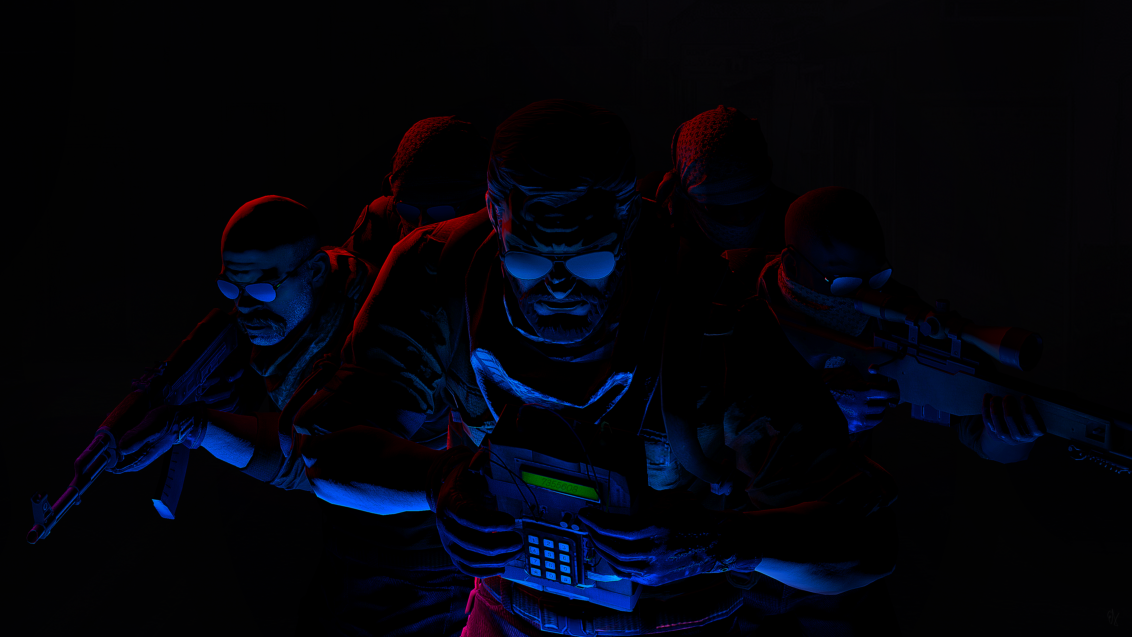 Counter Strike Game Wallpaper 4K