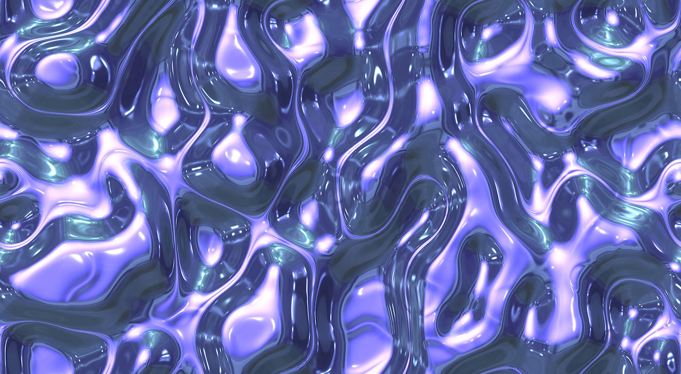 Seamless Liquid Plastic Background