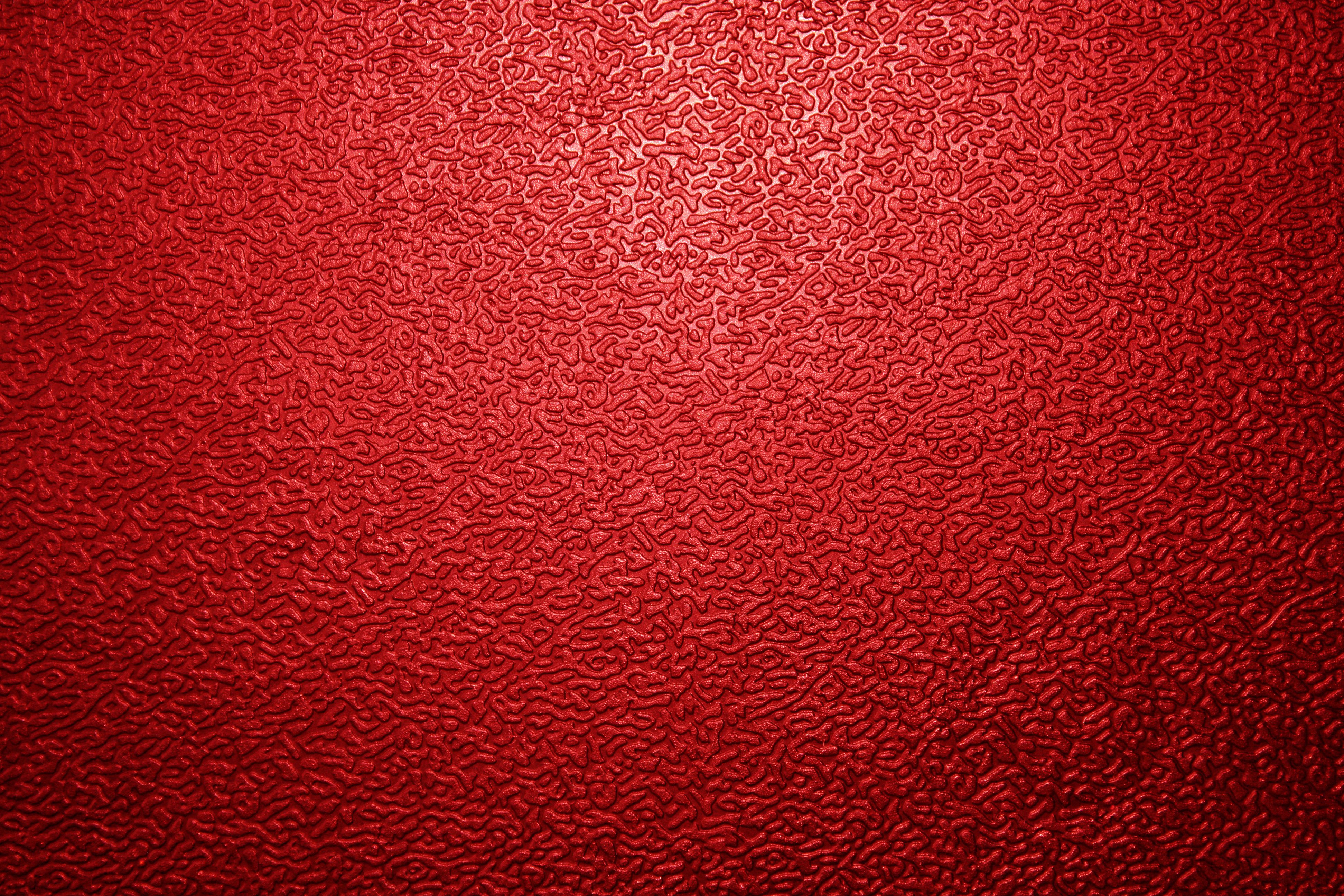 Textured Red Plastic Close Up