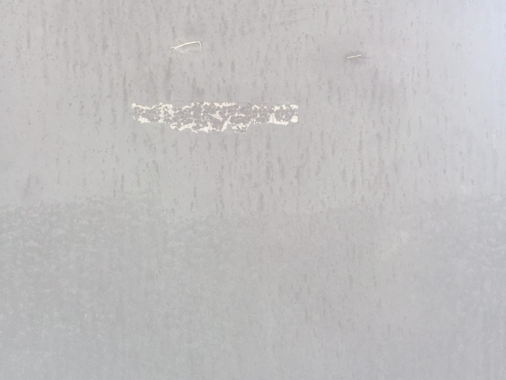 Matte white plastic texture close up