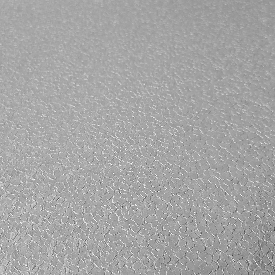 WMBA22005401 Silver metallic plain faux