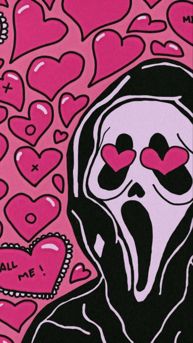 Pink Scream Wallpaper