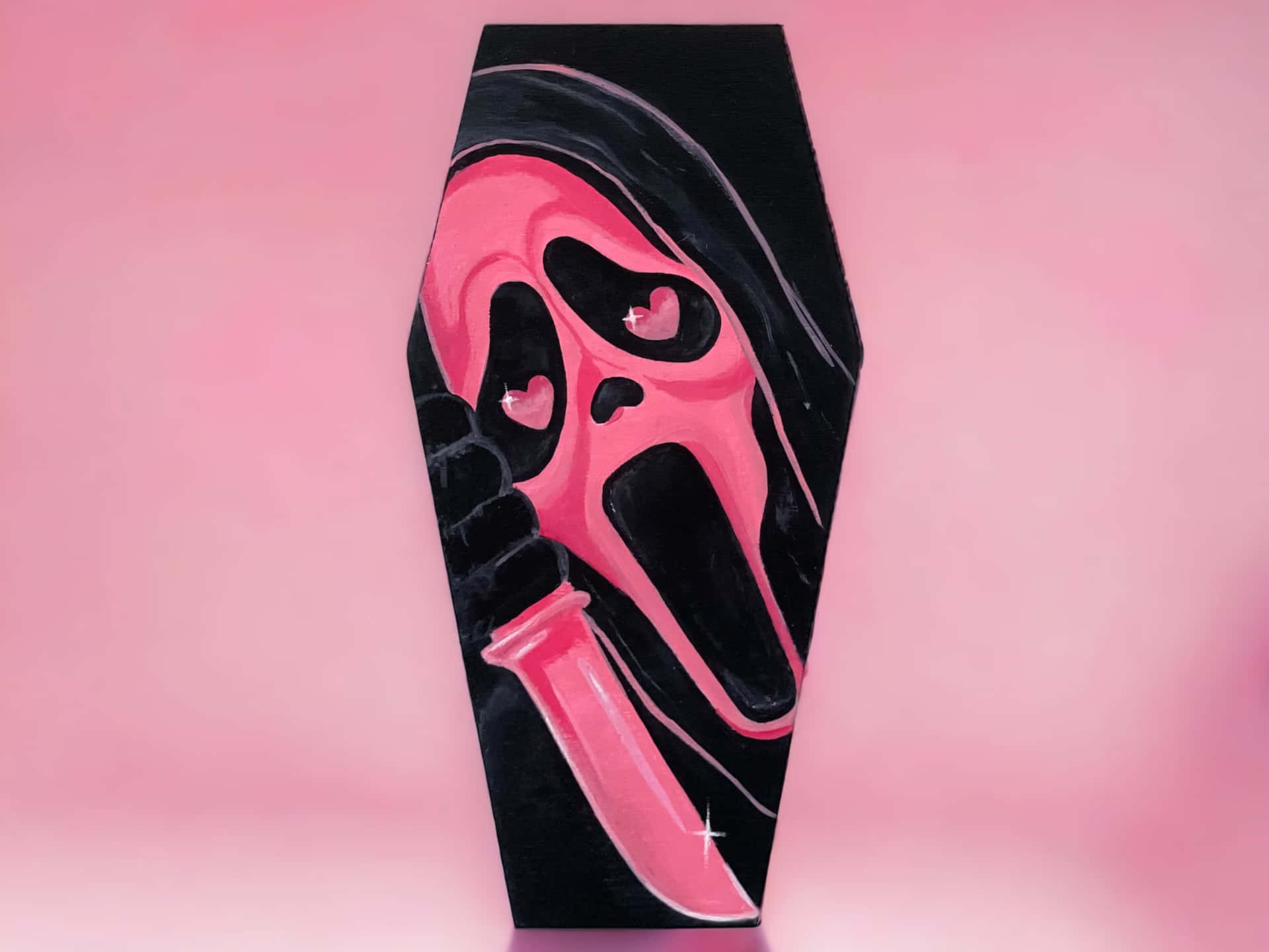Pink Scream Wallpaper