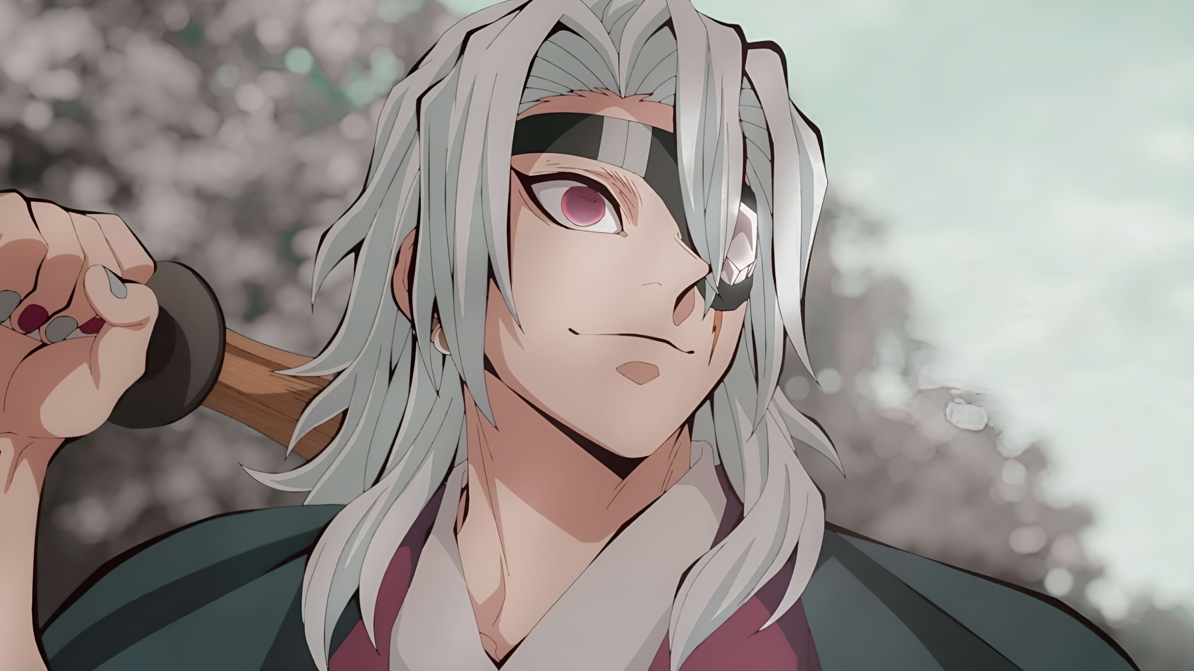 Tengen Uzui Wallpaper 4K, Artwork