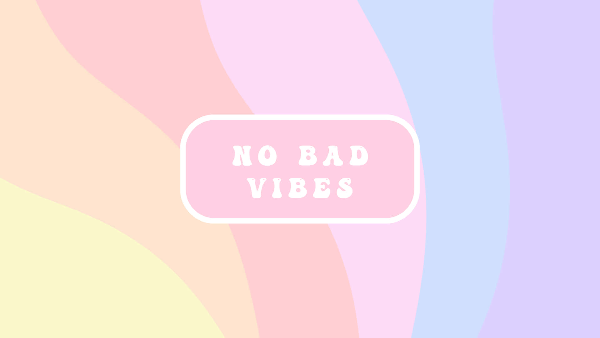 Bad Vibes Preppy Background Wallpaper