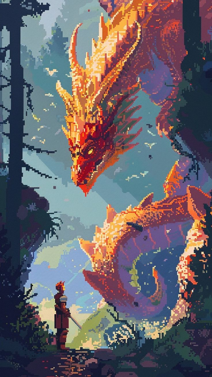 pixel art wallpaper