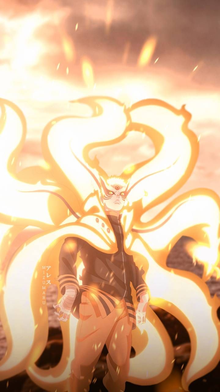 Naruto Baryon Mode wallpaper