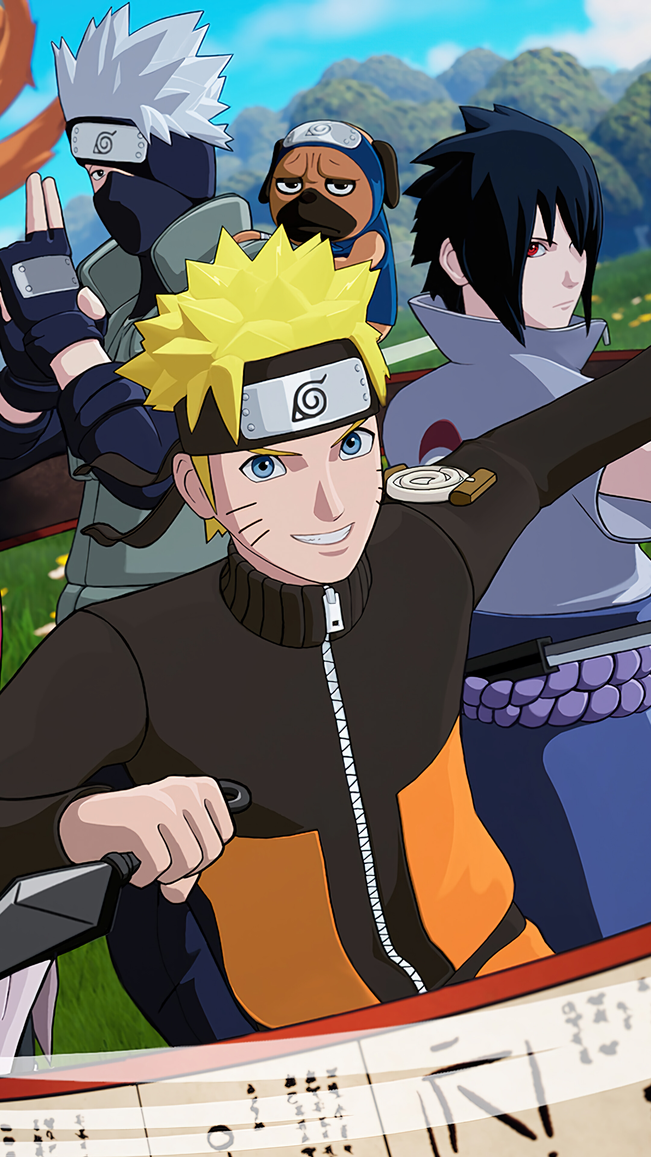 Fortnite Naruto Sasuke Sakura Kakashi