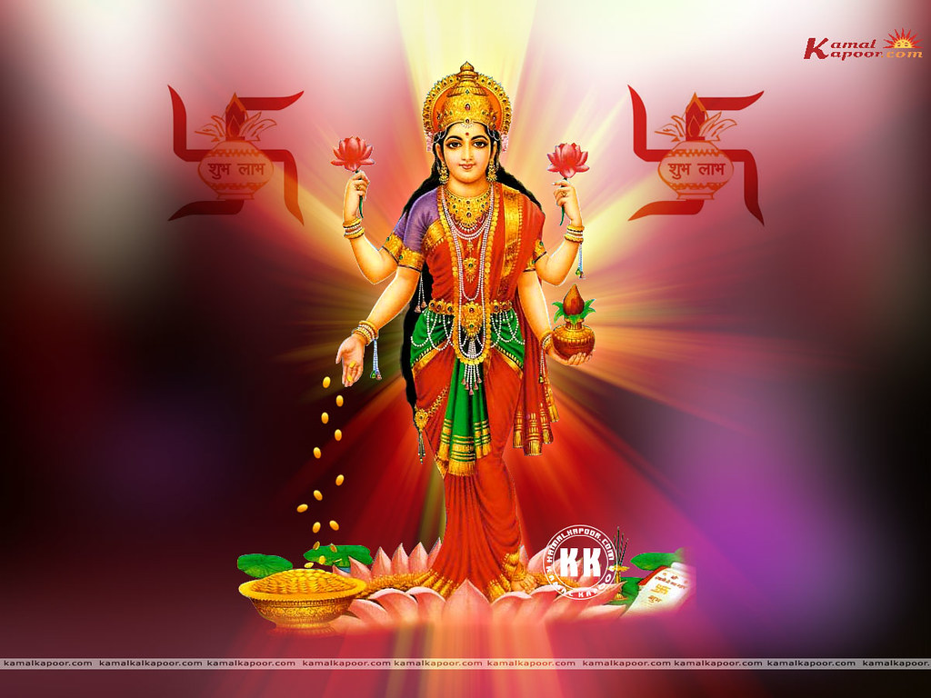 download hindu god Lakshmi Wallpaper