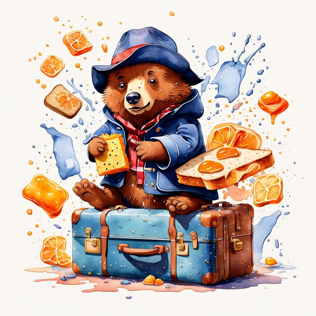 cartoon character Paddington Bear