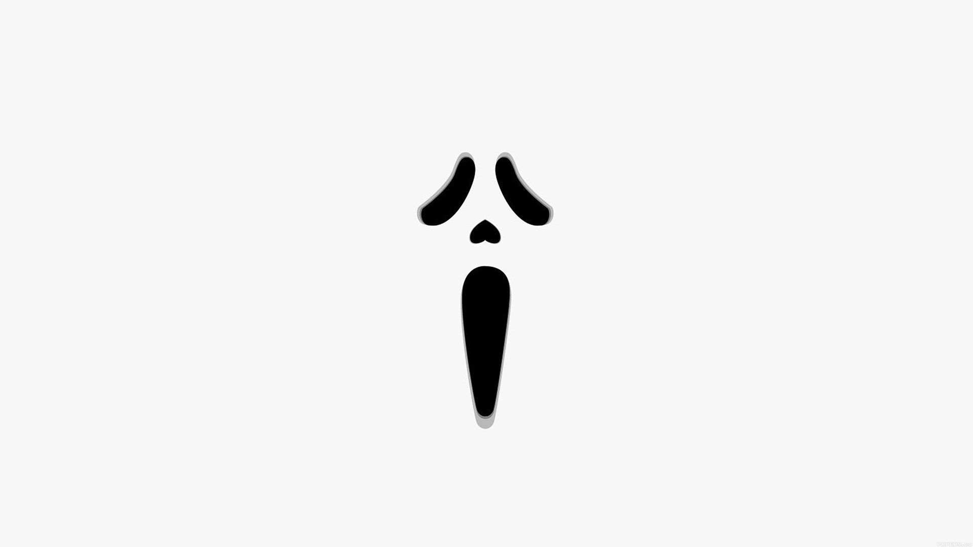 Scream Film Illust Minimal
