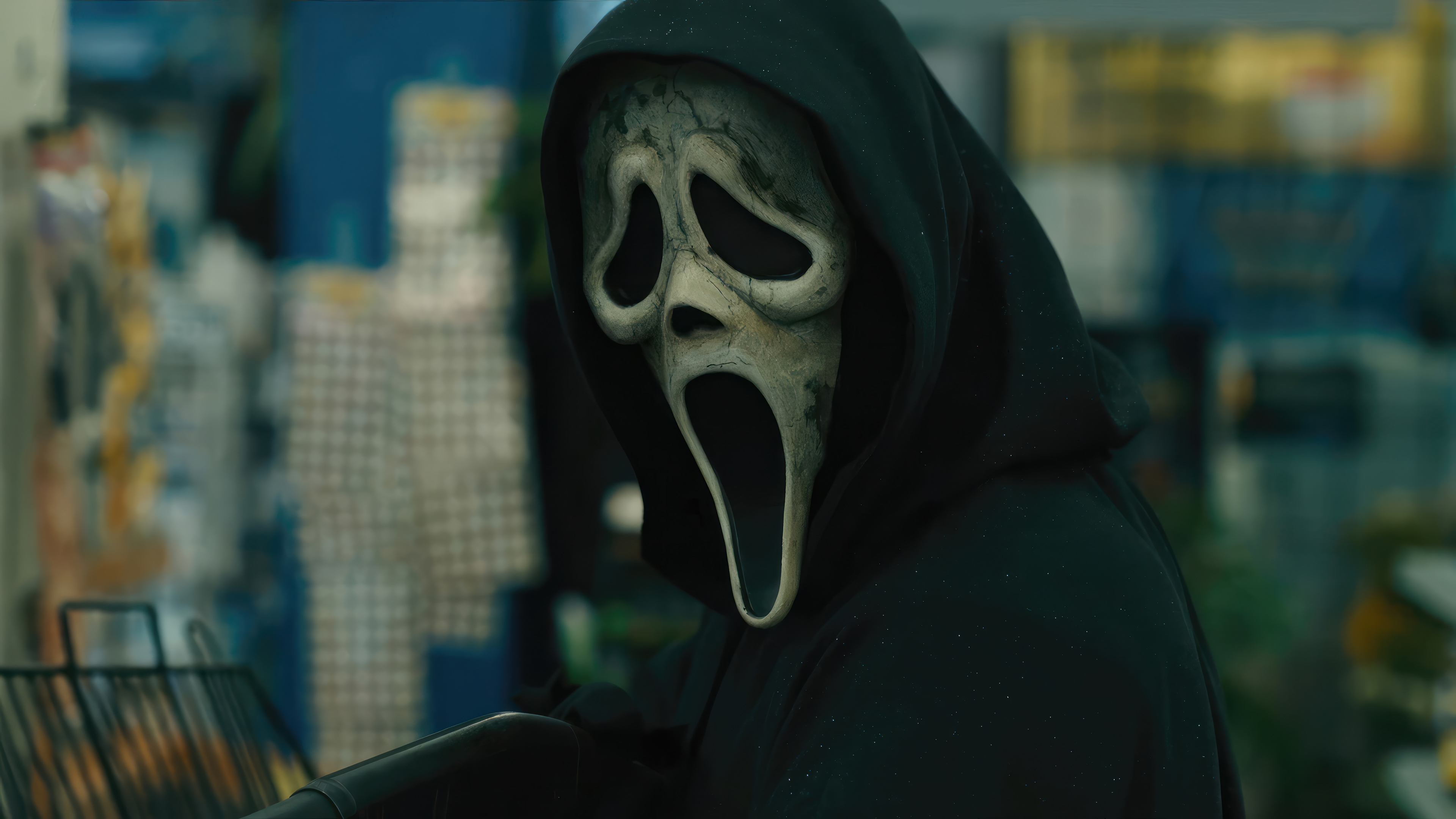 Scream 6 Ghostface 4K Wallpaper HD PC j