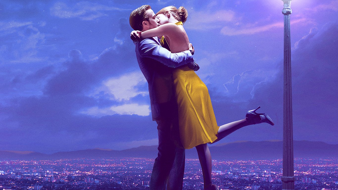 Lalaland Film Movie Purple Blue